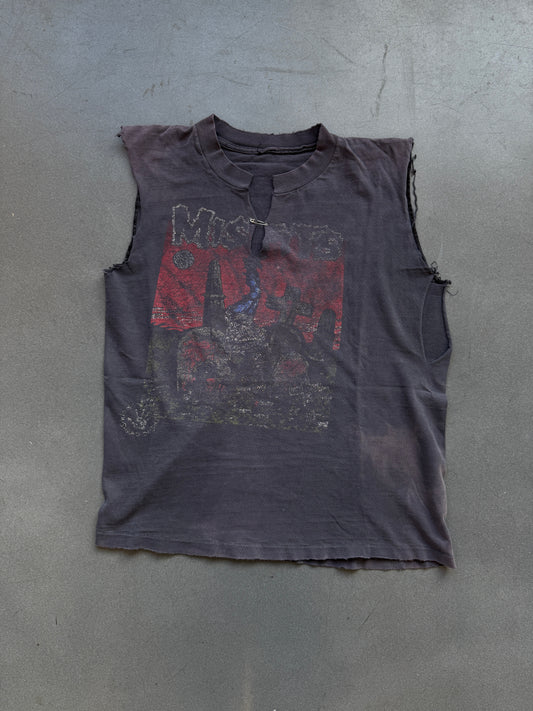 1995 MISFITS PUSHEAD GRAVEYARD CUTOFF TEE (PULLED TAG)