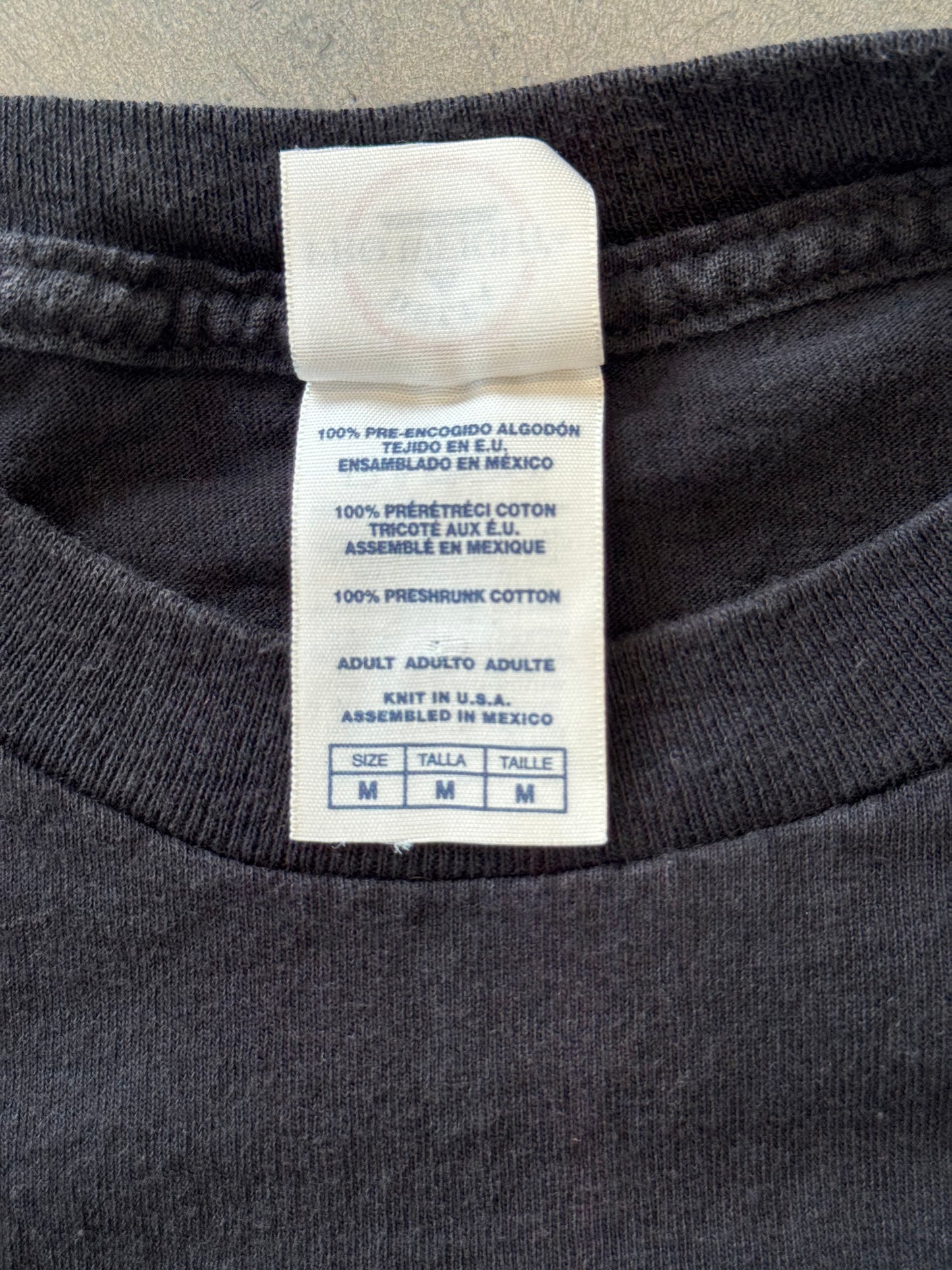 VINTAGE KING OF NEW YORK "I'M NOT YOUR PROBLEM. I'M JUST A BUSINESS MAN." FRANK WHITE TEE (DELTA TAG)