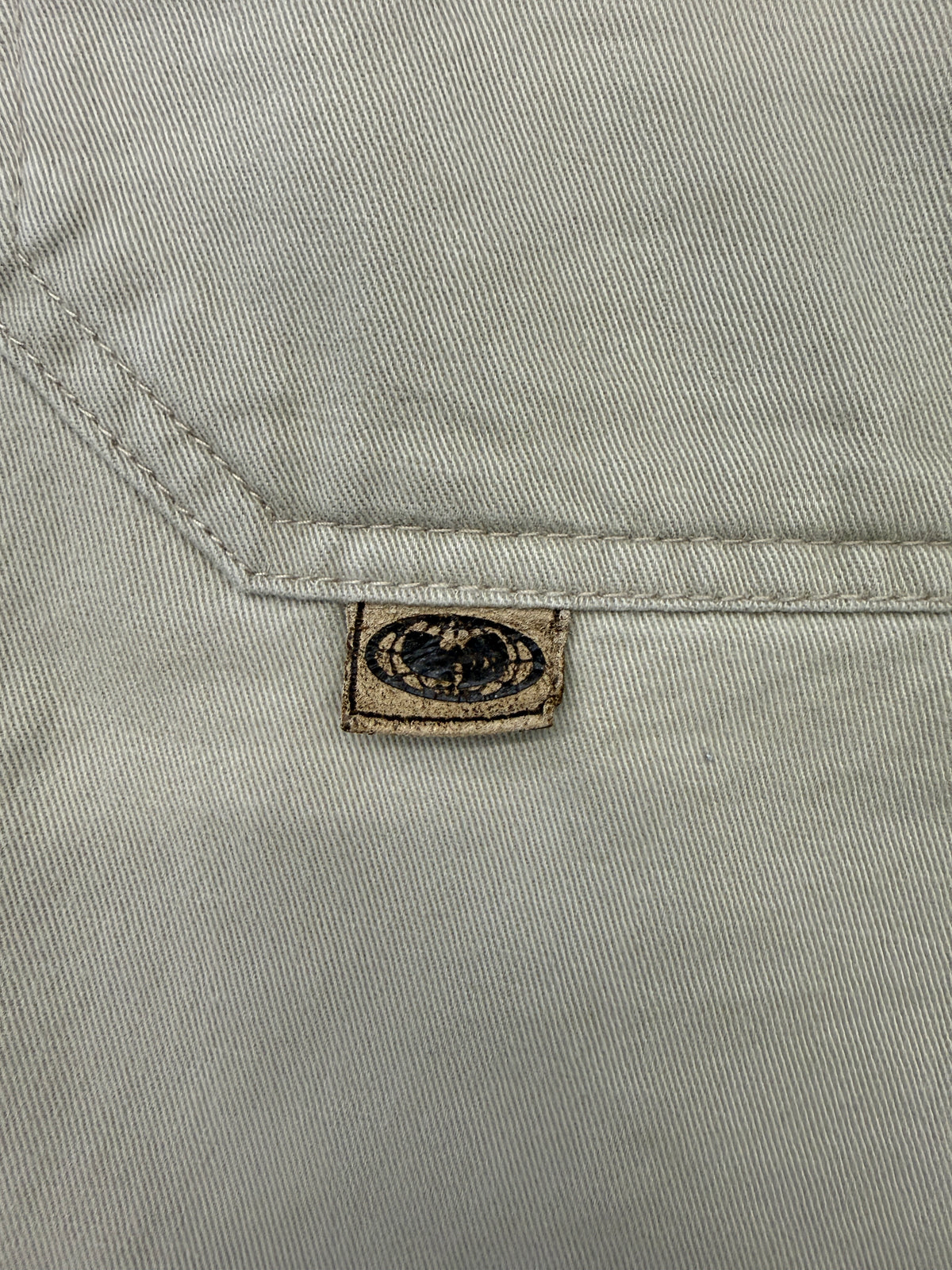 00'S WU-WEAR ORIGINAL JEANS BAGGY KHAKI PANTS