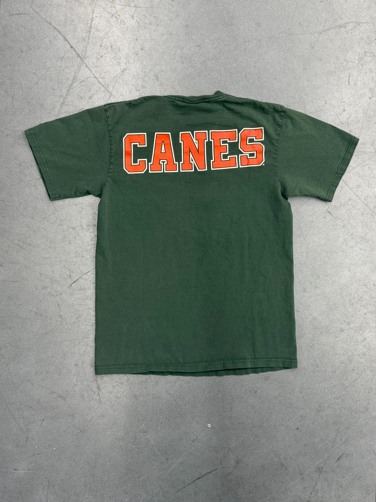 Y2K MIAMI HURRICANES "CANES" TEE (CHAMPION TAG)