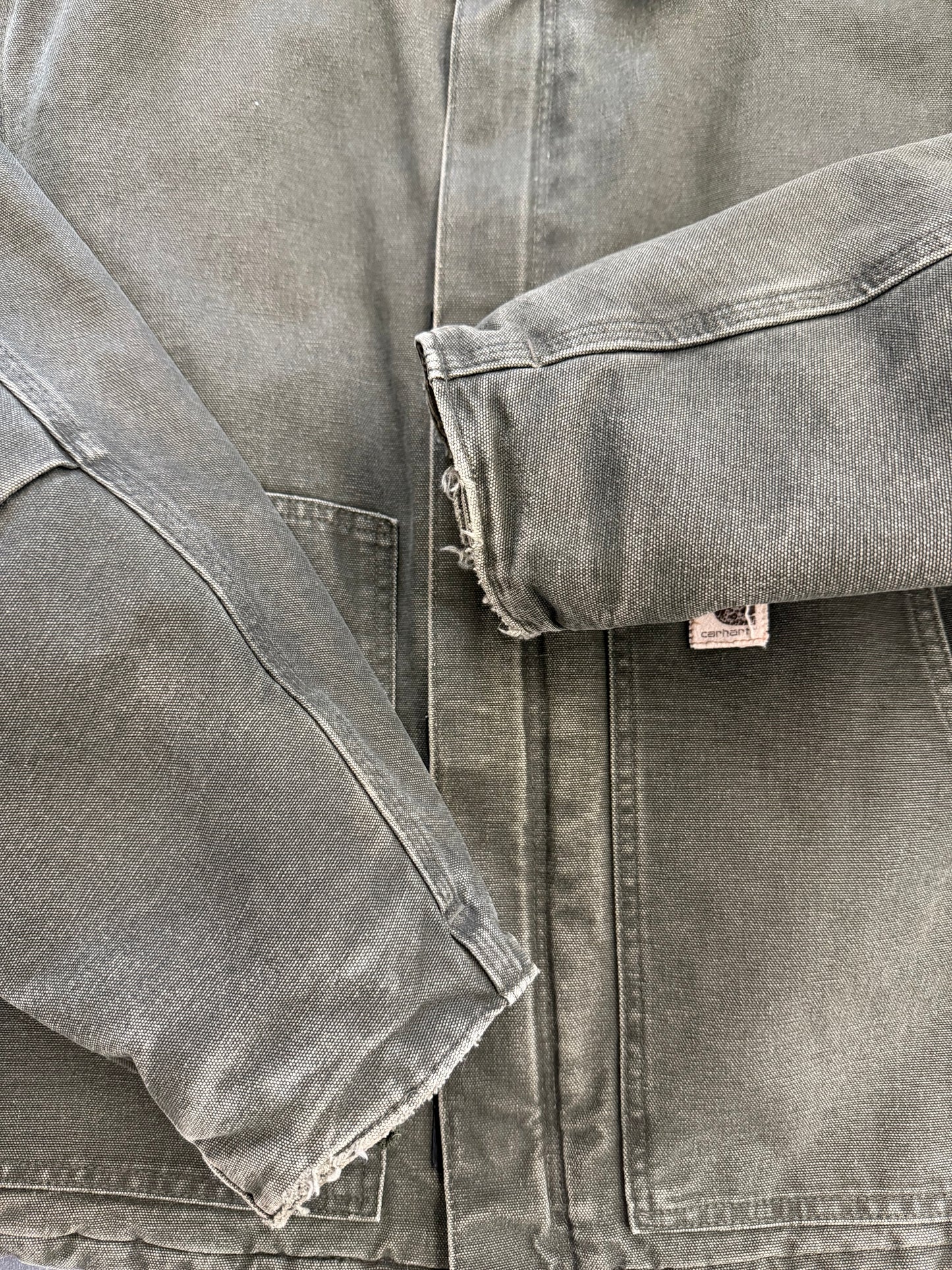 90'S CARHARTT TRADITIONAL ZIP-UP ARCTIC QUILT LINED JACKET (CARHARTT CUT TAG)