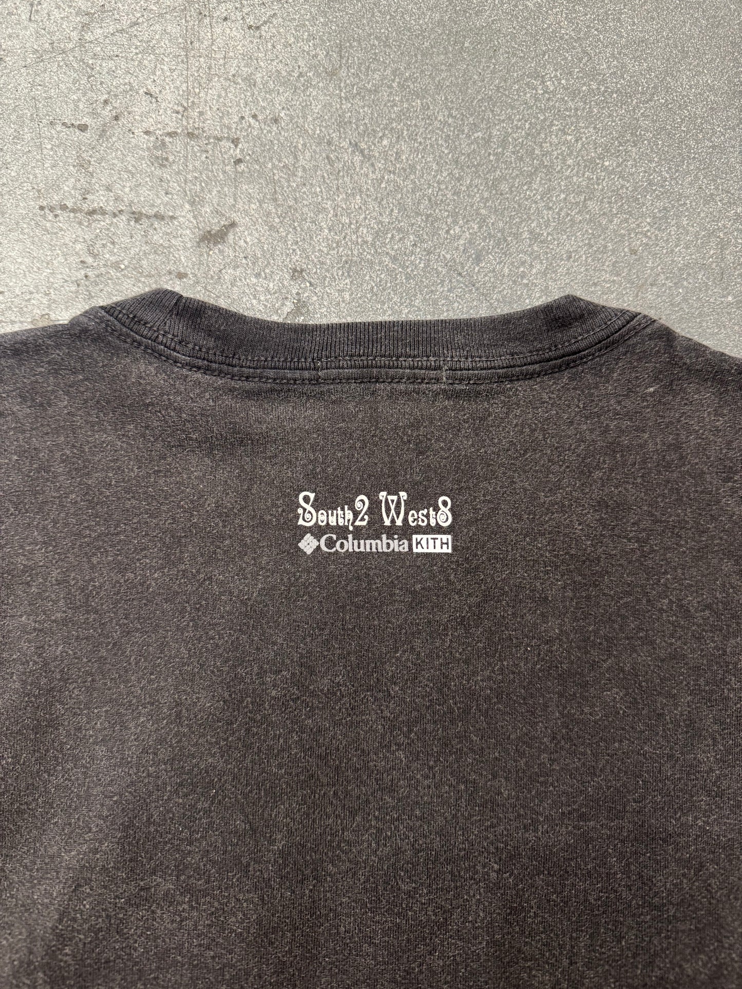 2025 KITH SOUTH2 WEST8 COLOMBIA TENKARA VINTAGE TEE
