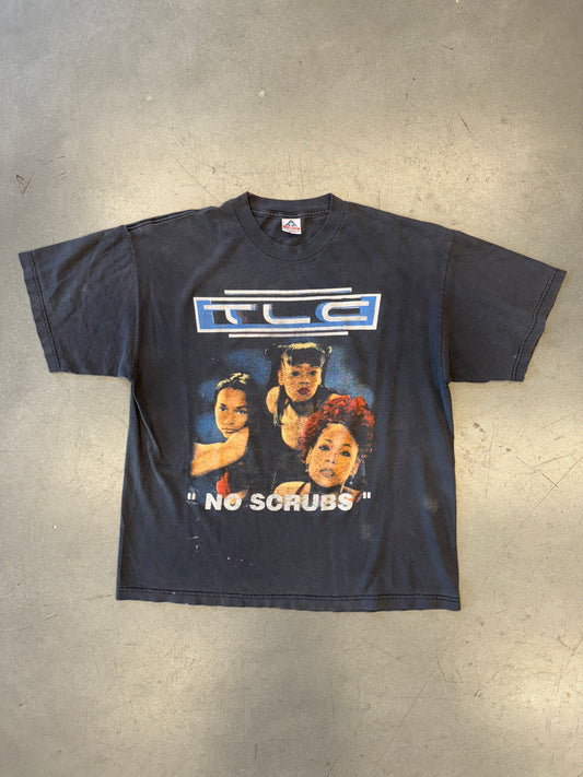 2000 TLC "NO SCRUBS" FAN MAIL TOUR TEE (TRIPLE A TAG)