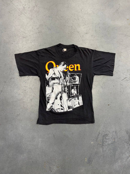 80S QUEEN "THE SHOW MUST GO ON" TEE (FADED TAG)