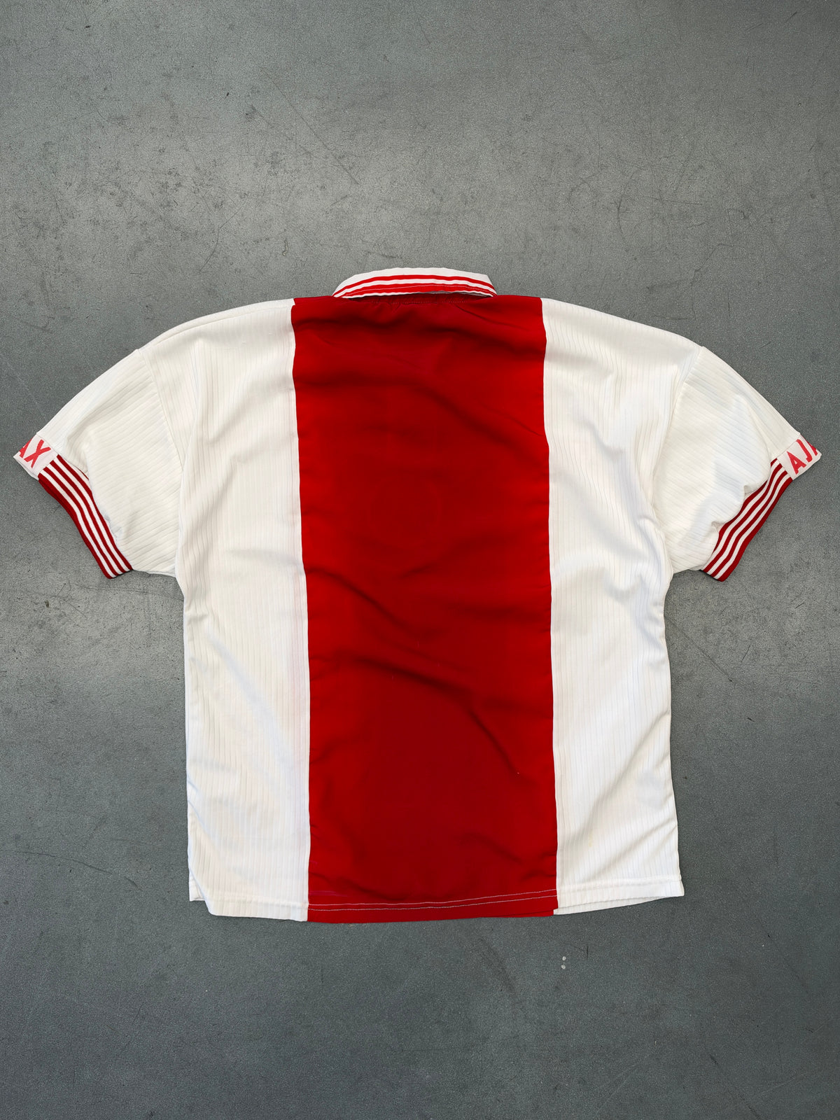 1997-98 AJAX AMSTERDAM FOOTBALL JERSEY SOCCER KIT (UMBRO TAG)