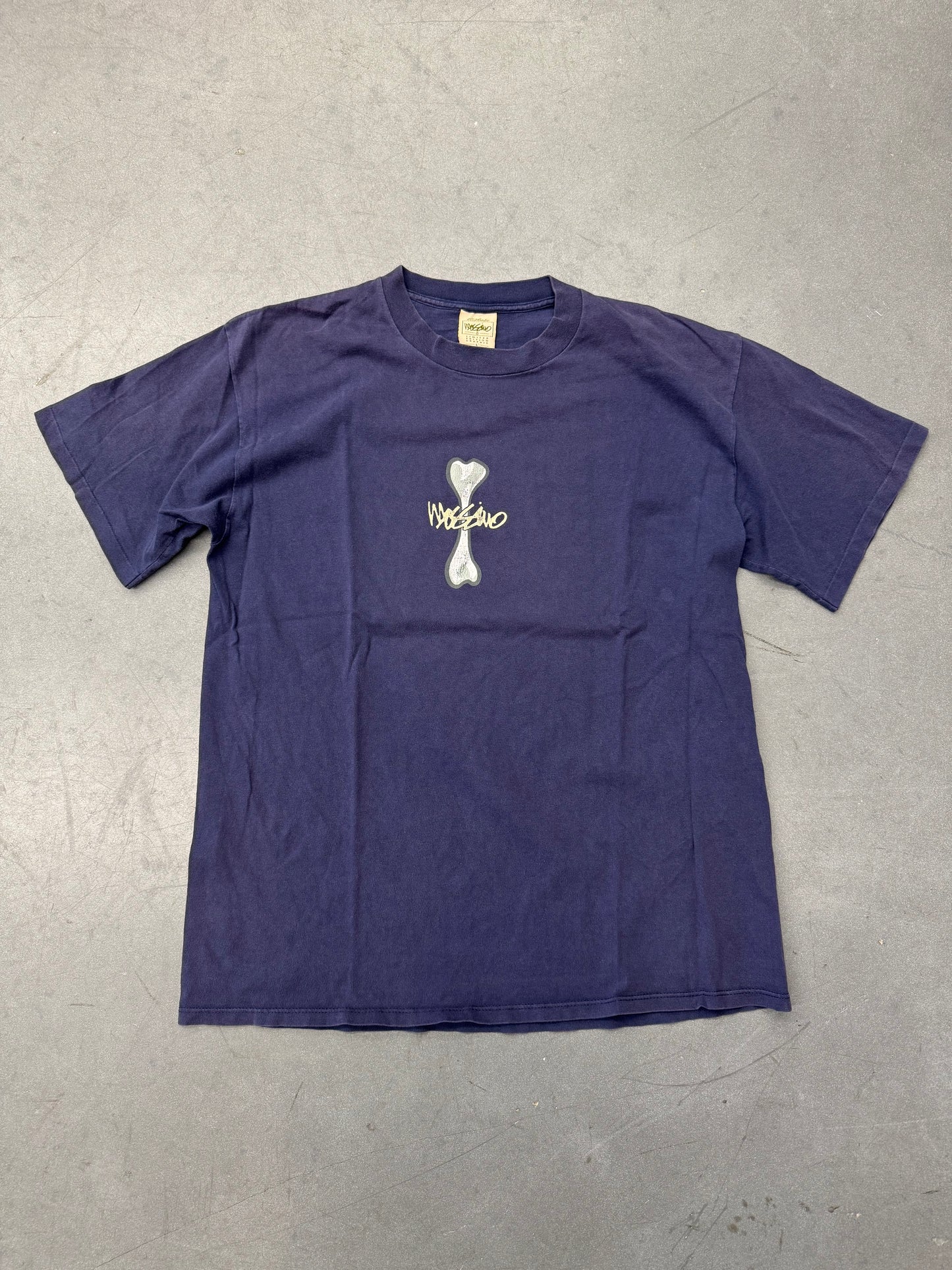 90S MOSSIMO THE DOG WITH THE BONE IS ALWAYS IN TROUBLE TEE
