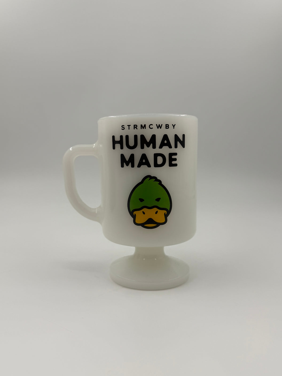 SS21 HUMAN MADE MILK GLASS PEDESTAL MUG - DUCK