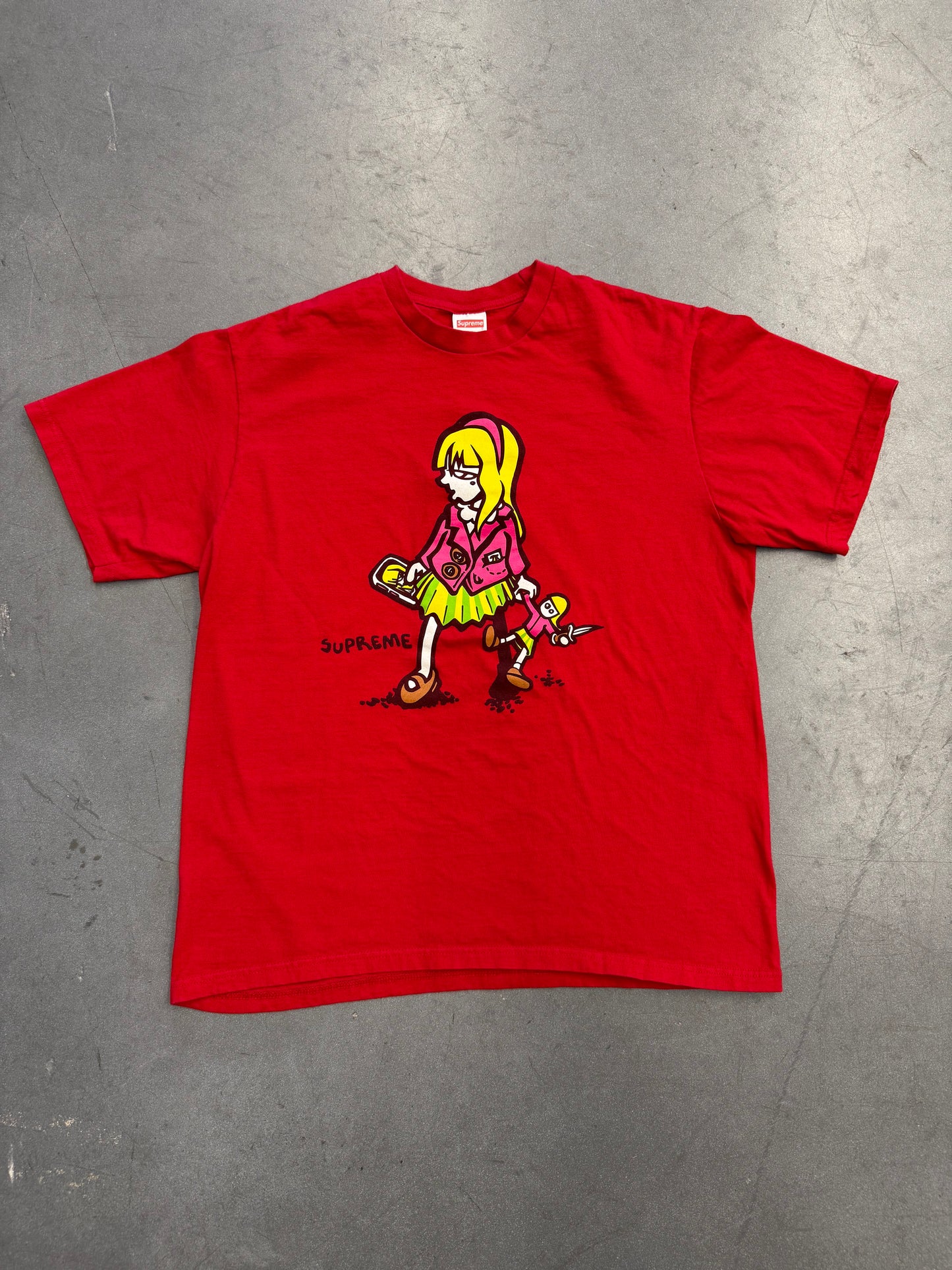 SS19 SUPREME SUZIE SWITCHBLADE TEE - RED (L)