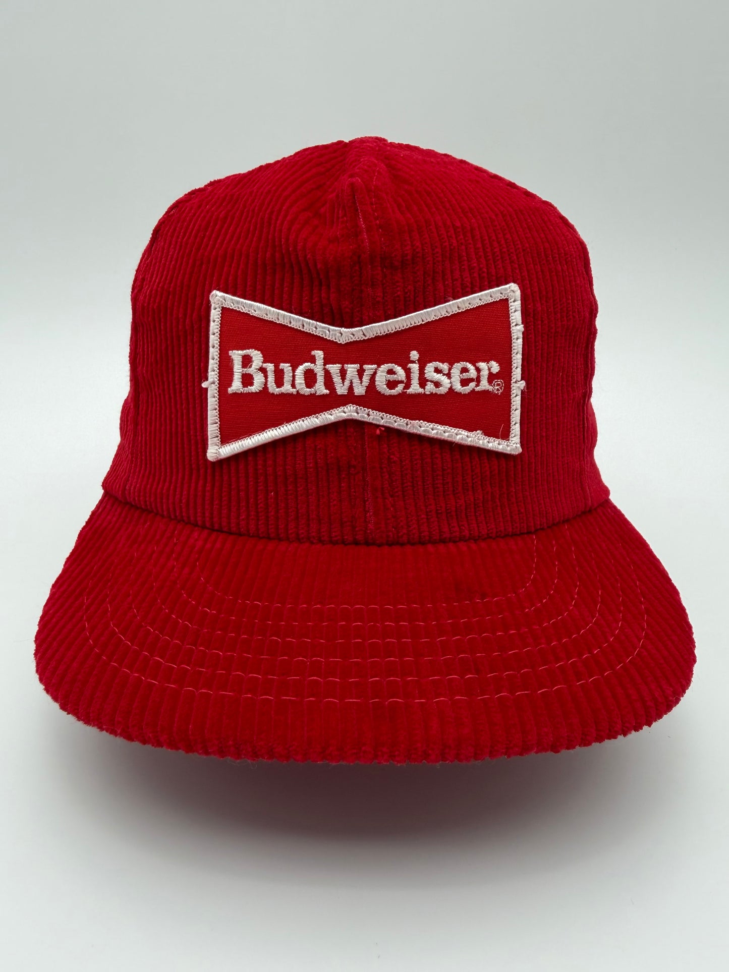 90'S BUDWEISER CORDUROY SNAPBACK HAT