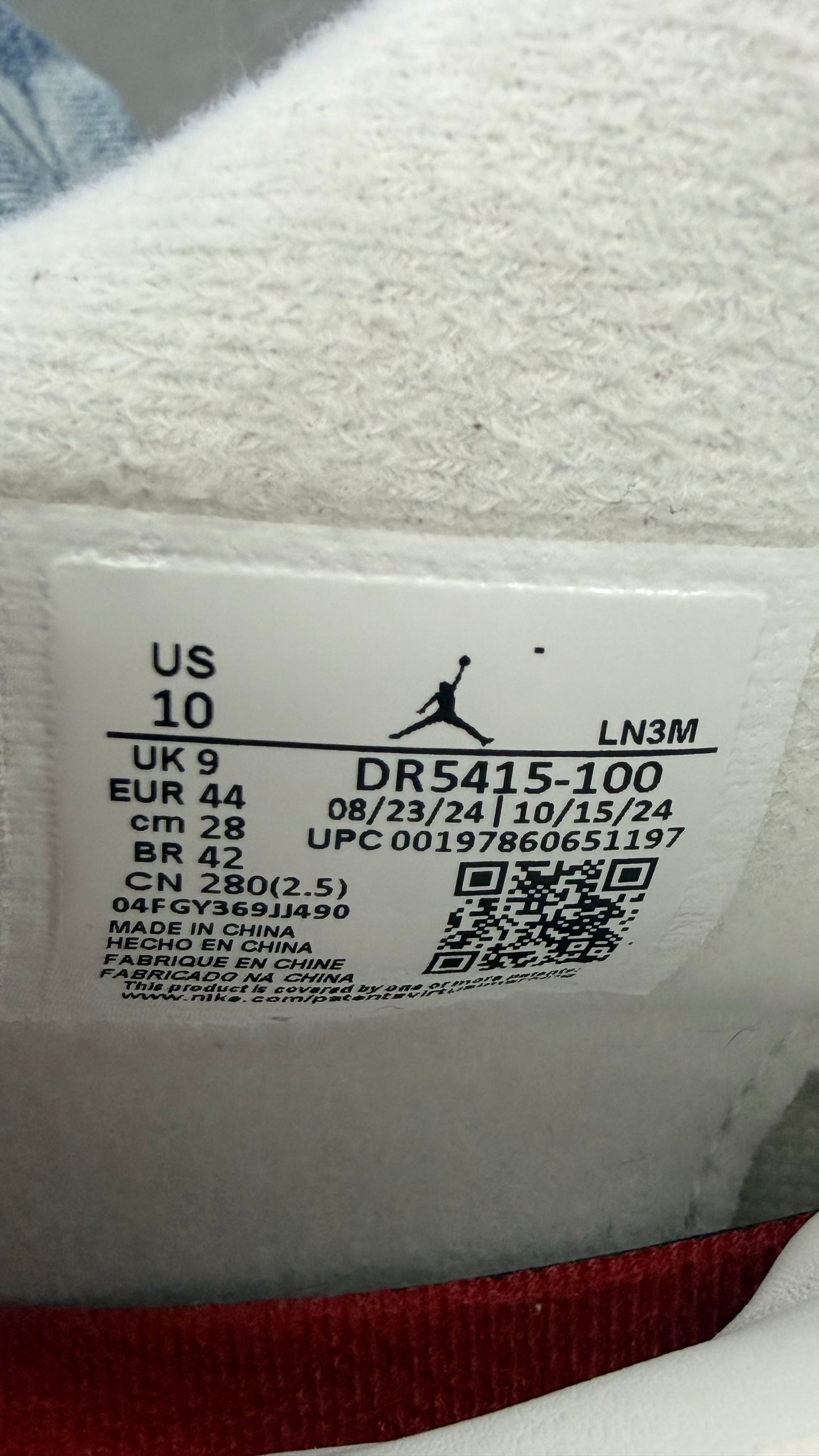2025 JORDAN 4 RETRO SB NAVY