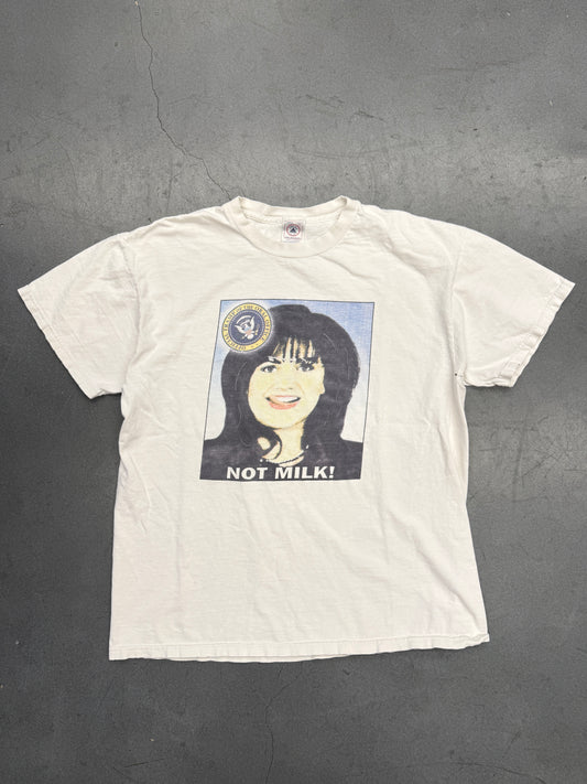 90S N0T MILK! MONICA LEWINSKY TEE (DELTA TAG)