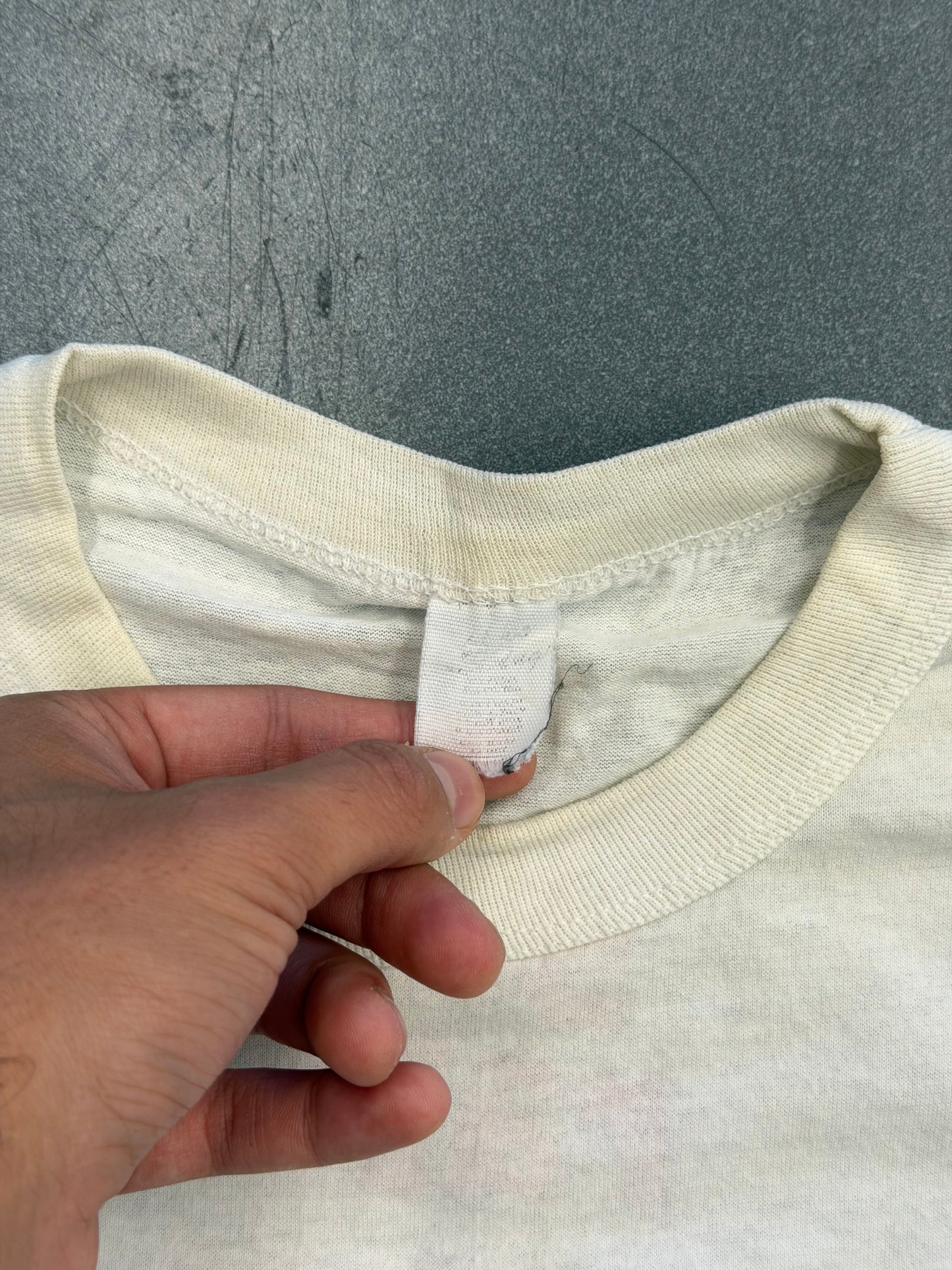 90'S SILLY RABBIT TRIPS ARE FOR KIDS! MUSHROOM MULLET TEE (FADED TAG)