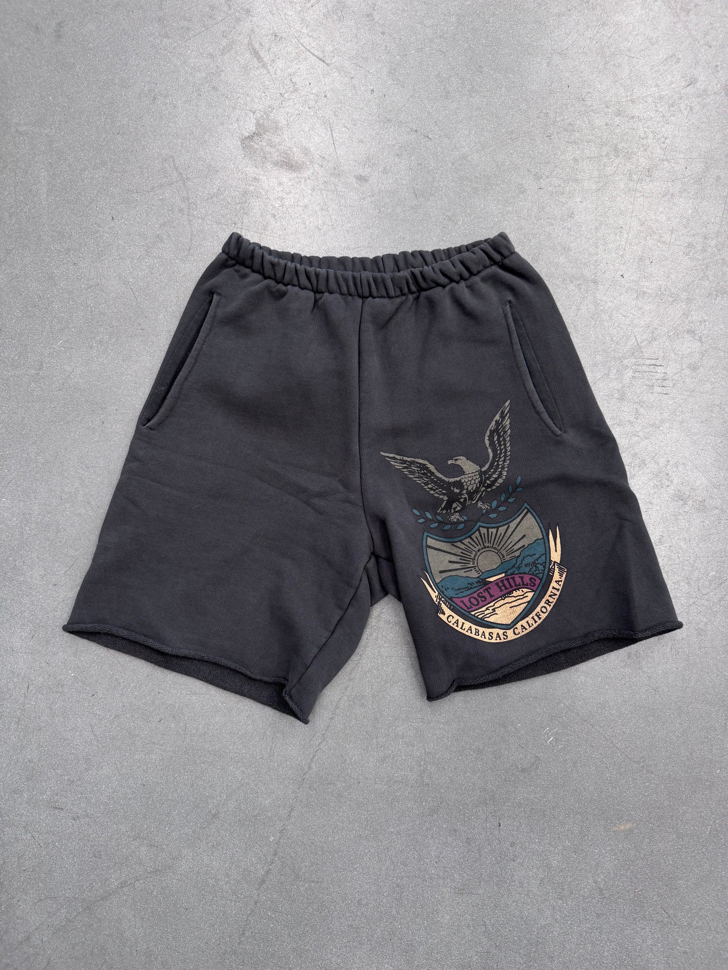 YEEZY SEASON 5 CALABASAS LOST HILLS SHORTS - BLACK (M)