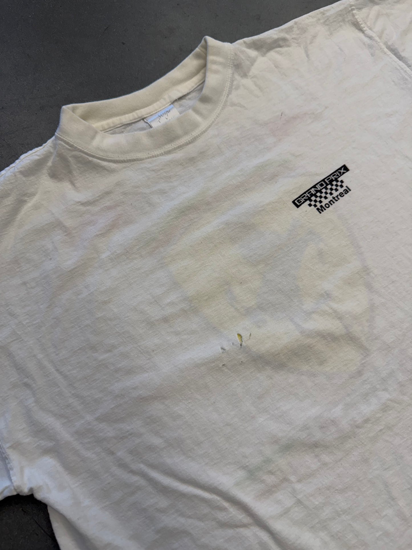 90'S MARLBORO SCUDERAI FERRARI MONTREAL GRAND PRIX TEE (FADED TAG)