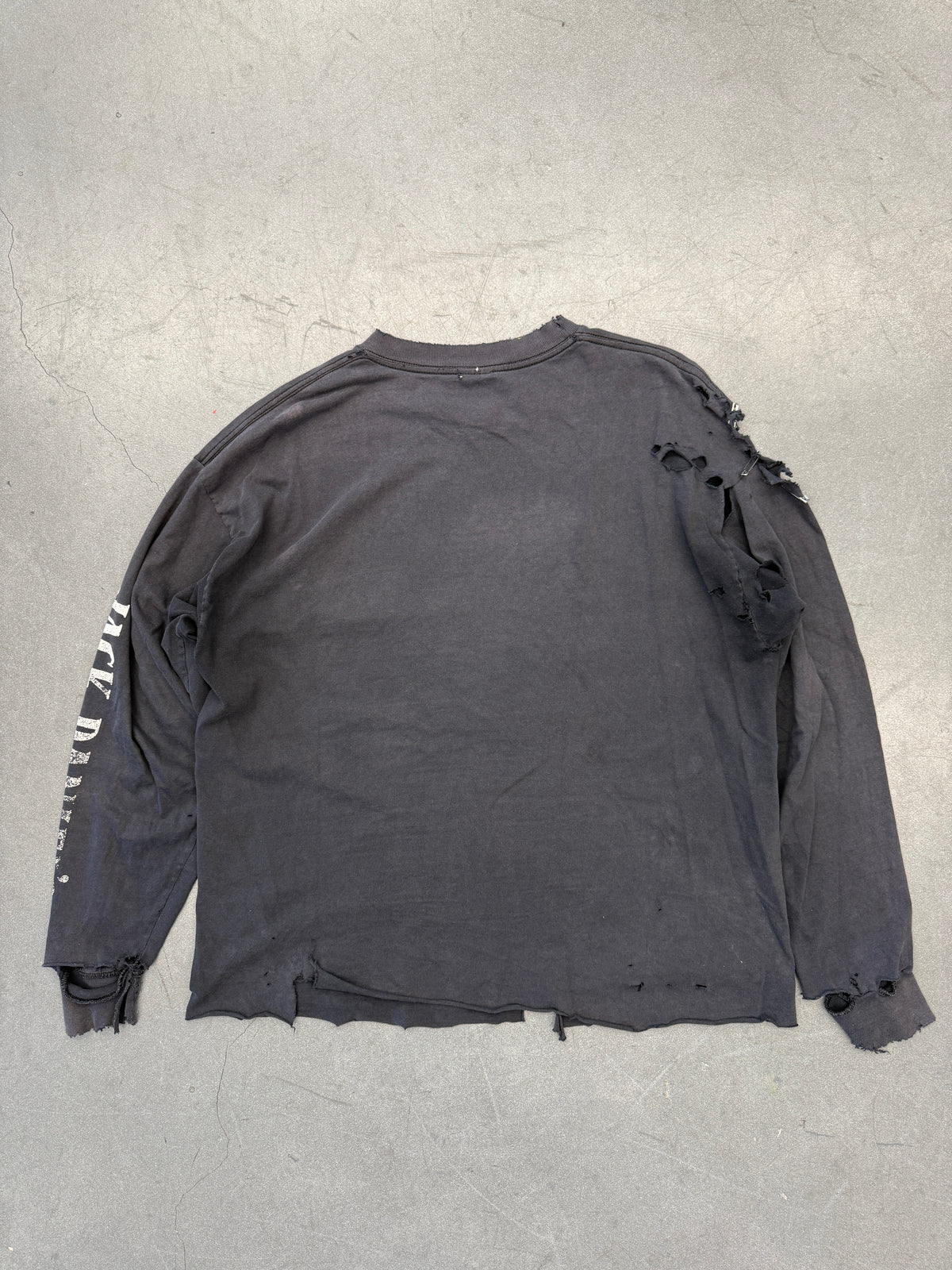 90S JACK DANIEL'S TENNESSEE WHISKY THRASHED LS TEE (AAA TAG)