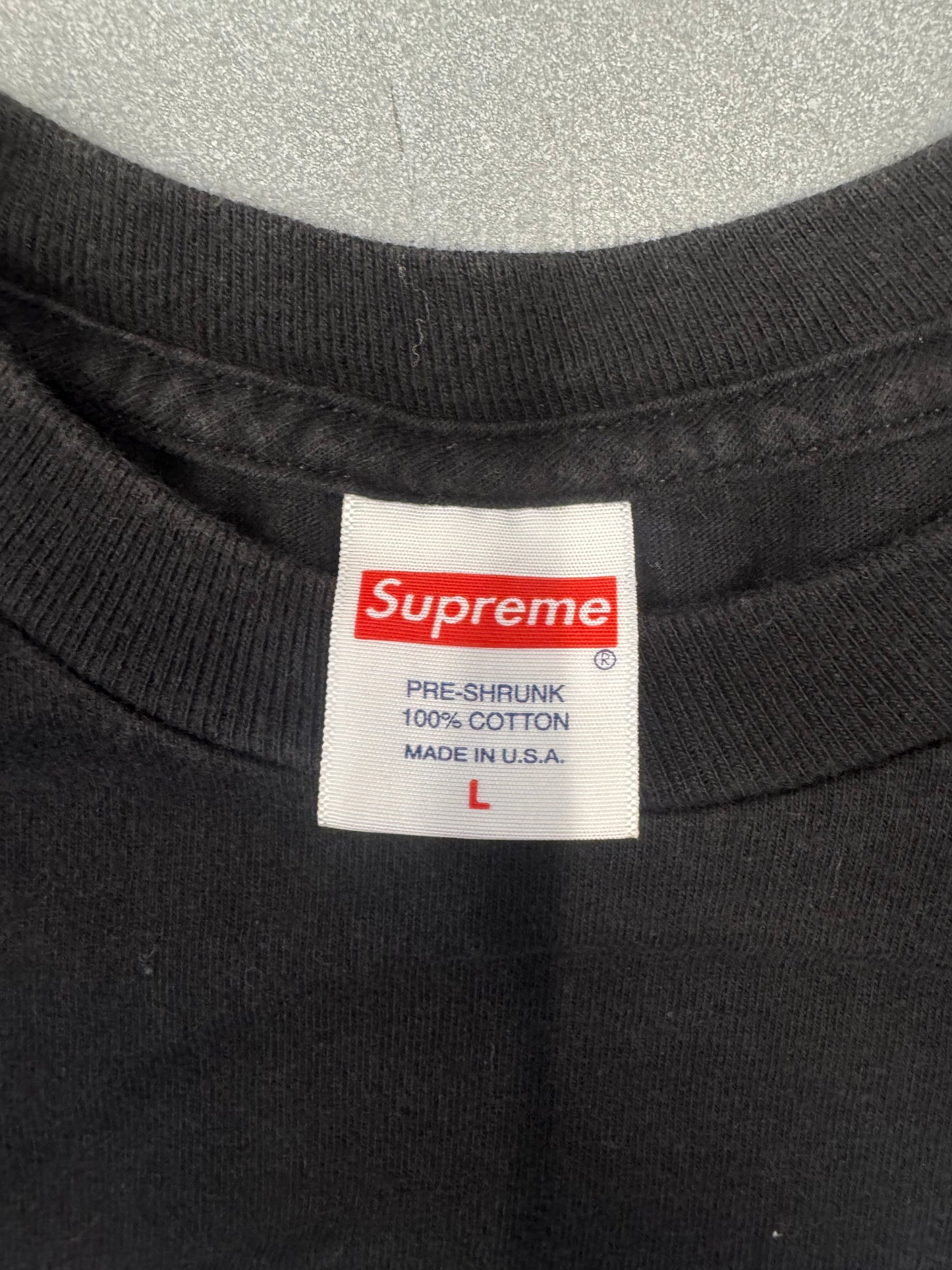 FW19 SUPREME AGUILA TEE - BLACK