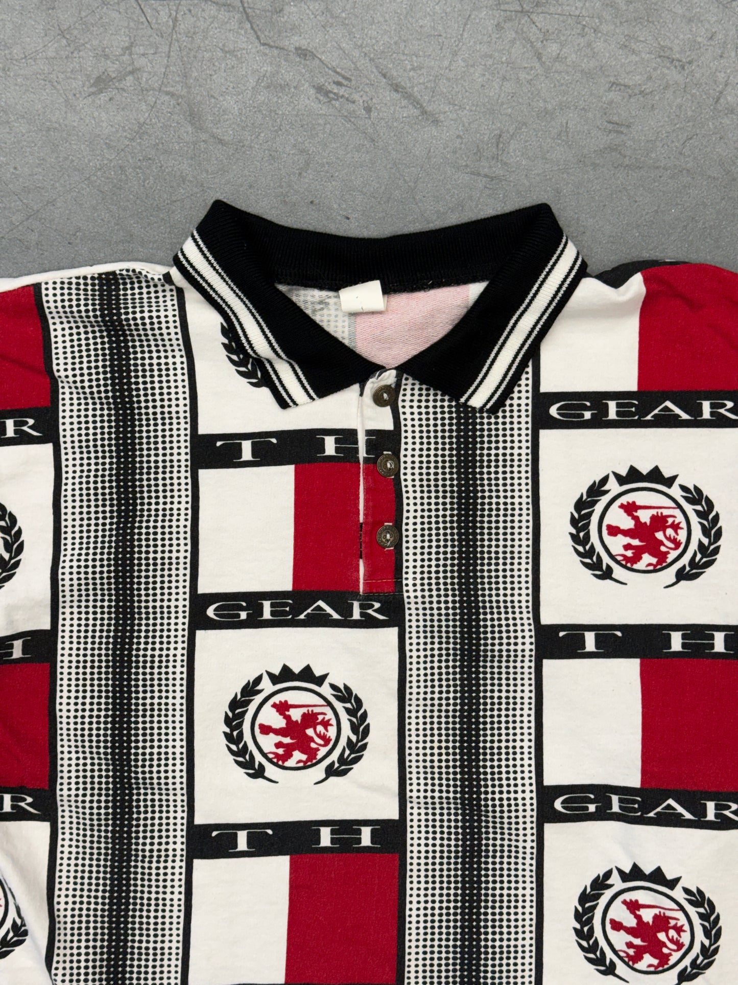 90S BOOTLEG TOMMY HILFIGER TH GEAR POLO SHIRT
