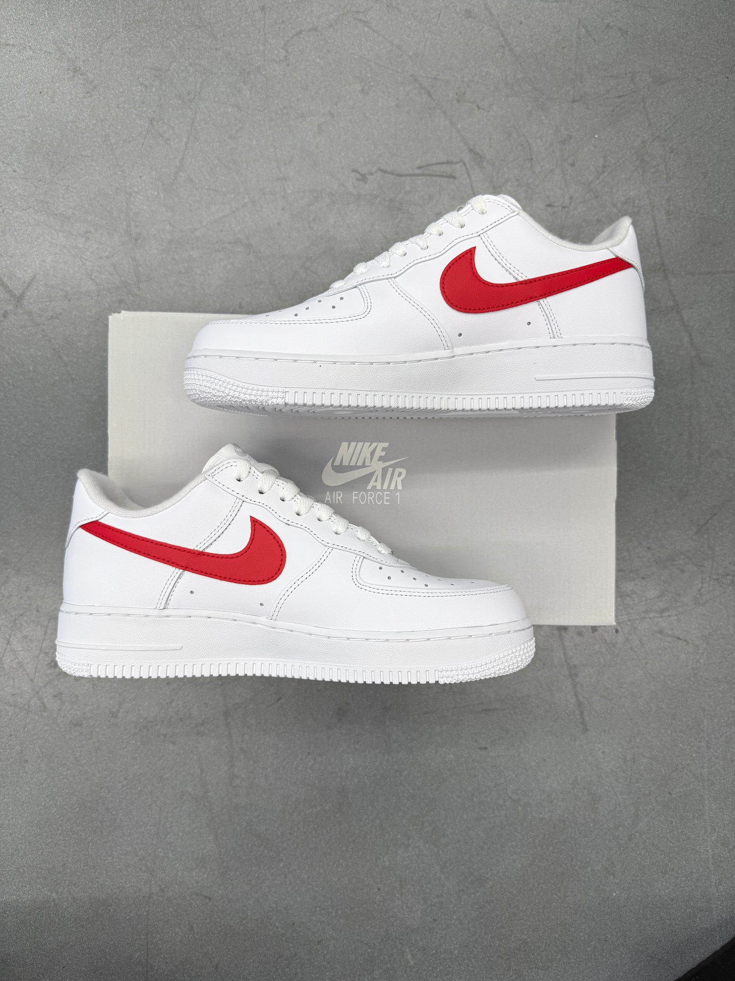SS24 SIZE 8.5 SUPREME NIKE AIR FORCE 1 LOW SHANGHAI EXCLUSIVE (REPLACEMENT BOX)