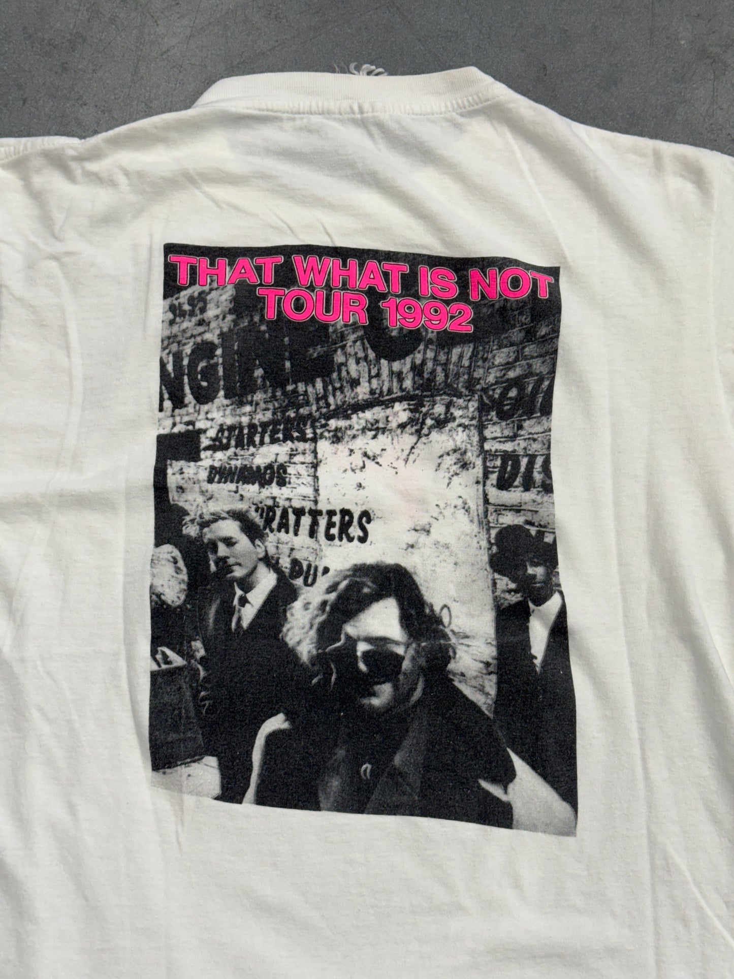 1992 PUBLIC IMAGE THAT WHAT IS NOT TOUR TEE (FADED TAG)
