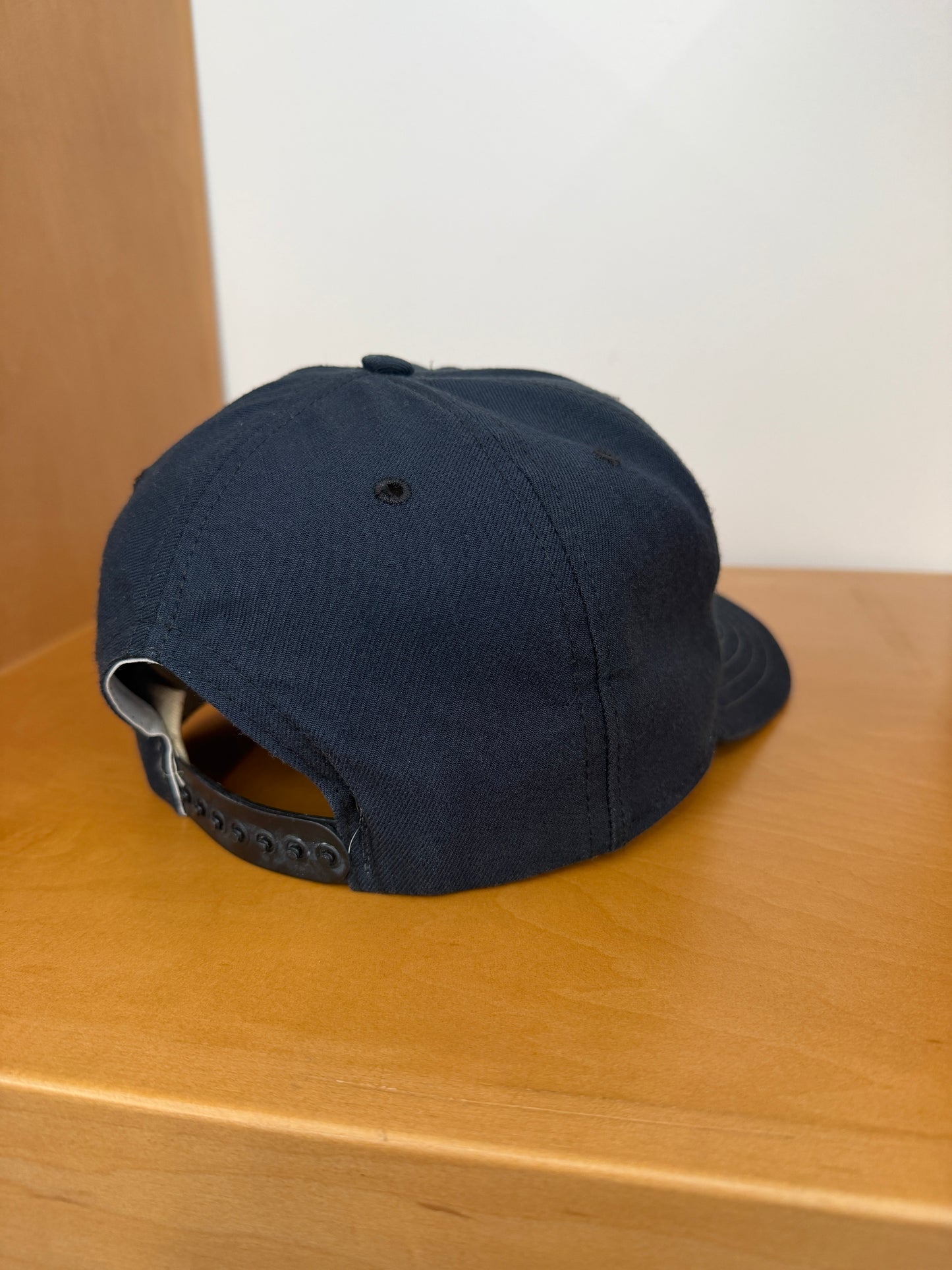 80'S VINTAGE UNIVERSITY OF VIRGINIA SNAPBACK HAT AS SEEN IN EDWARD SCISSORHANDS  (NEW ERA TAG)