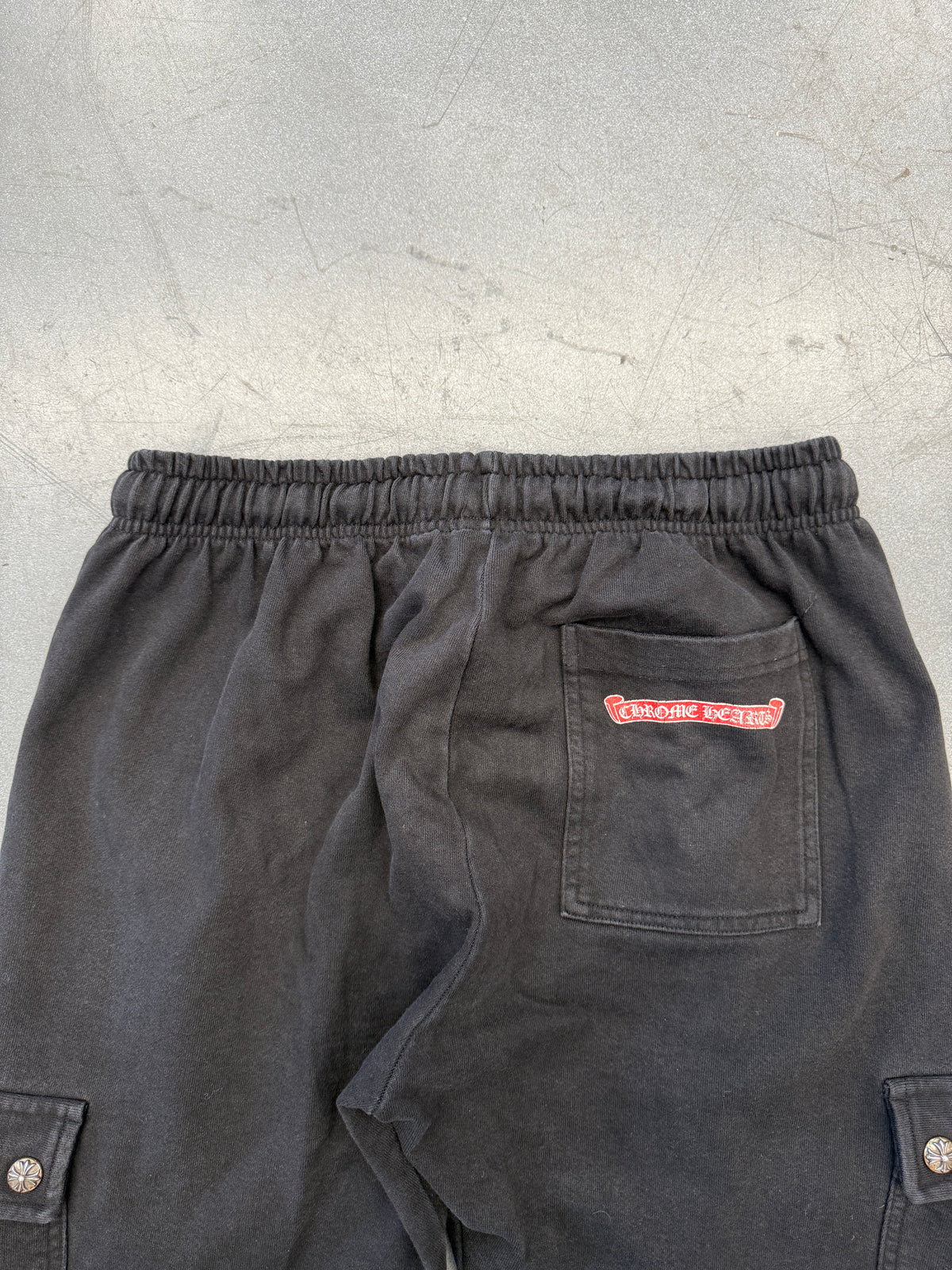CHROME HEARTS MATTY BOY STAY FAST CARGO SWEATPANTS