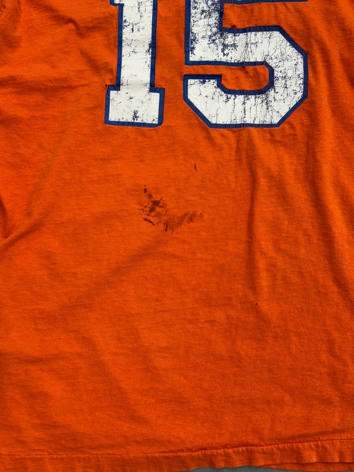 80S CHAMPION COTTON FOOTBALL JERSEY #15