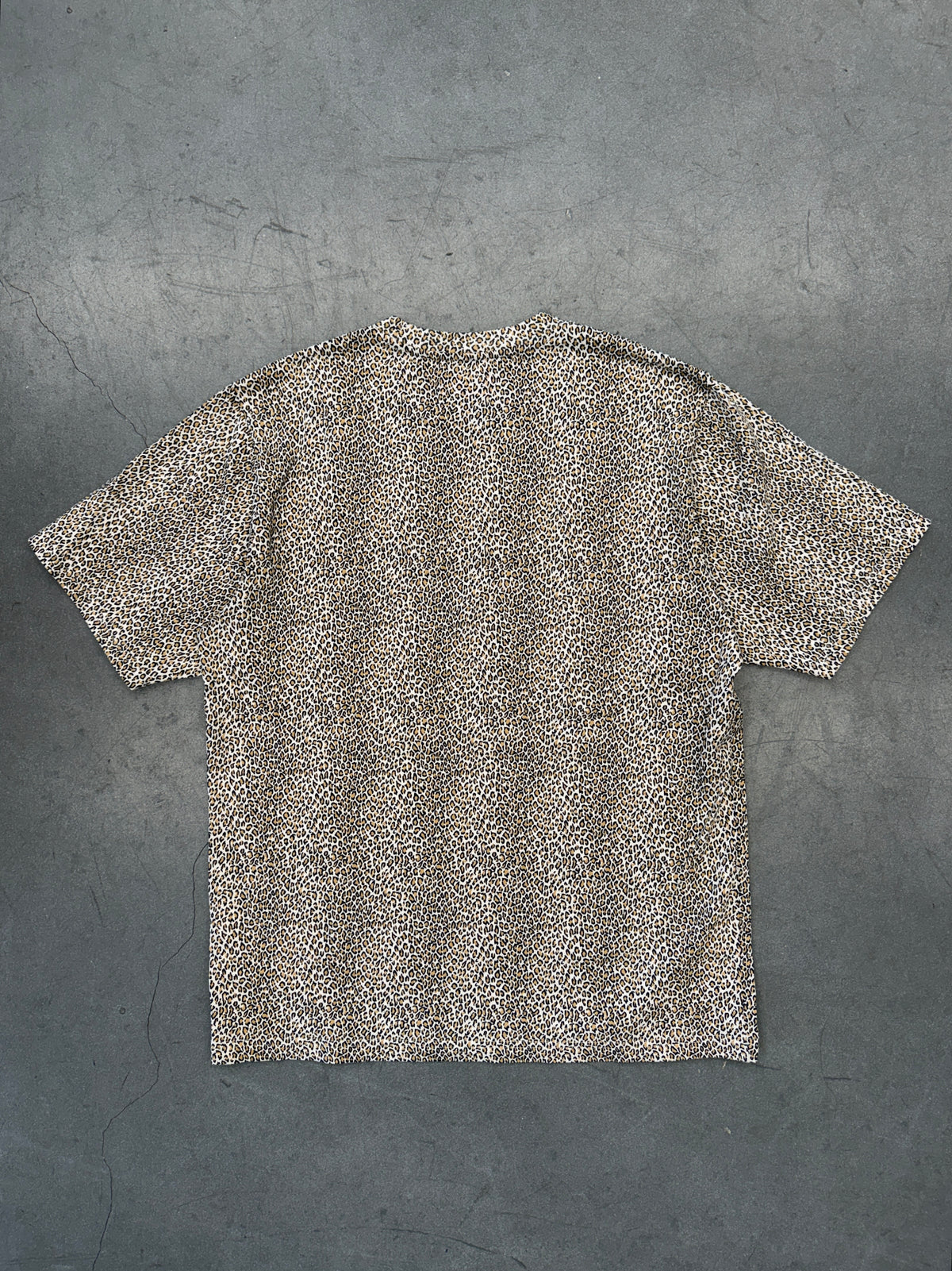 FW25 SUPREME SMALL BOX LOGO TEE - LEOPARD