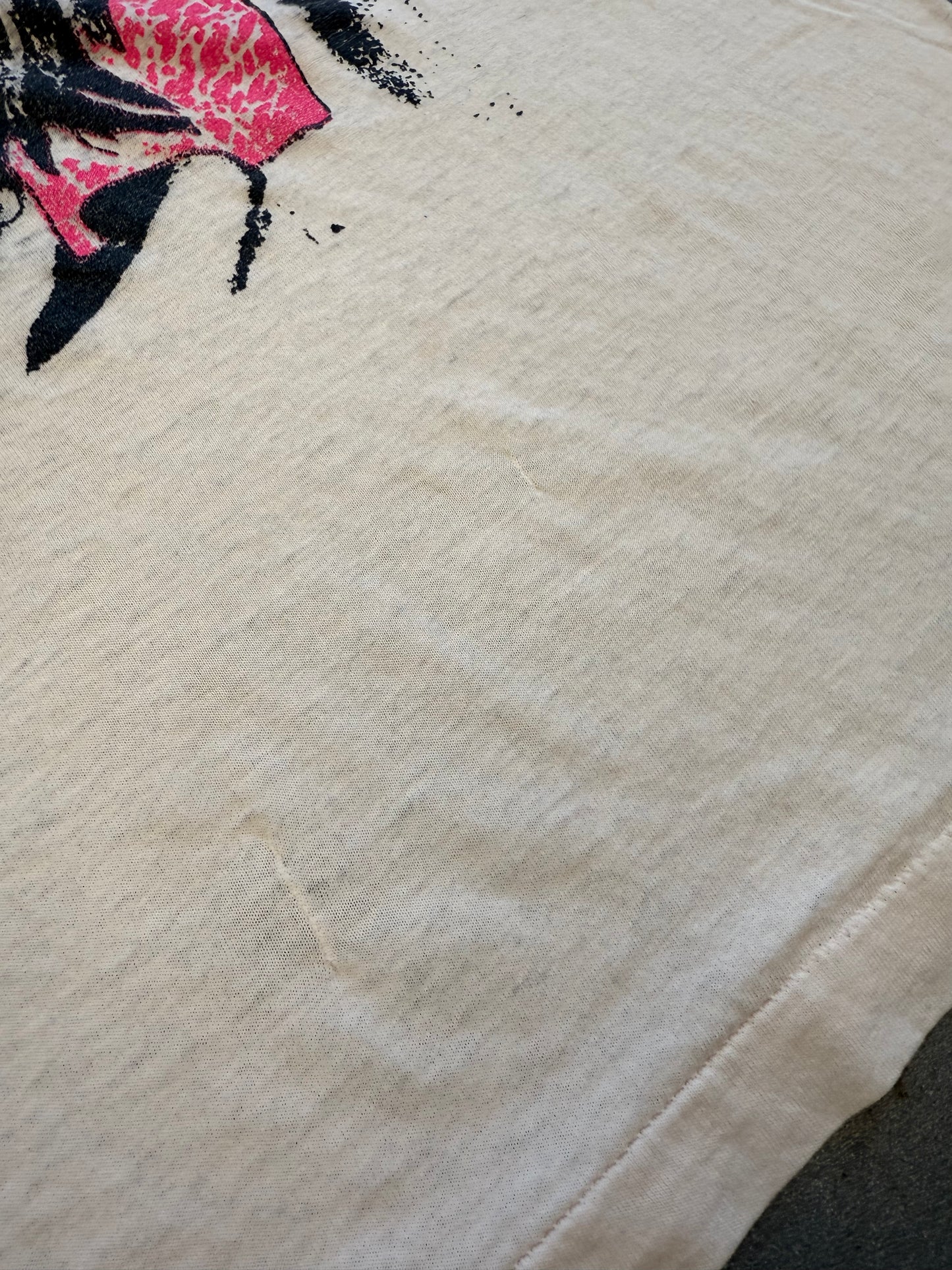 80'S MUDHONEY HAVE YOU SEEN THIS MAN? RUSS MEYER MOVIE PROMO TEE (PULLED TAG)