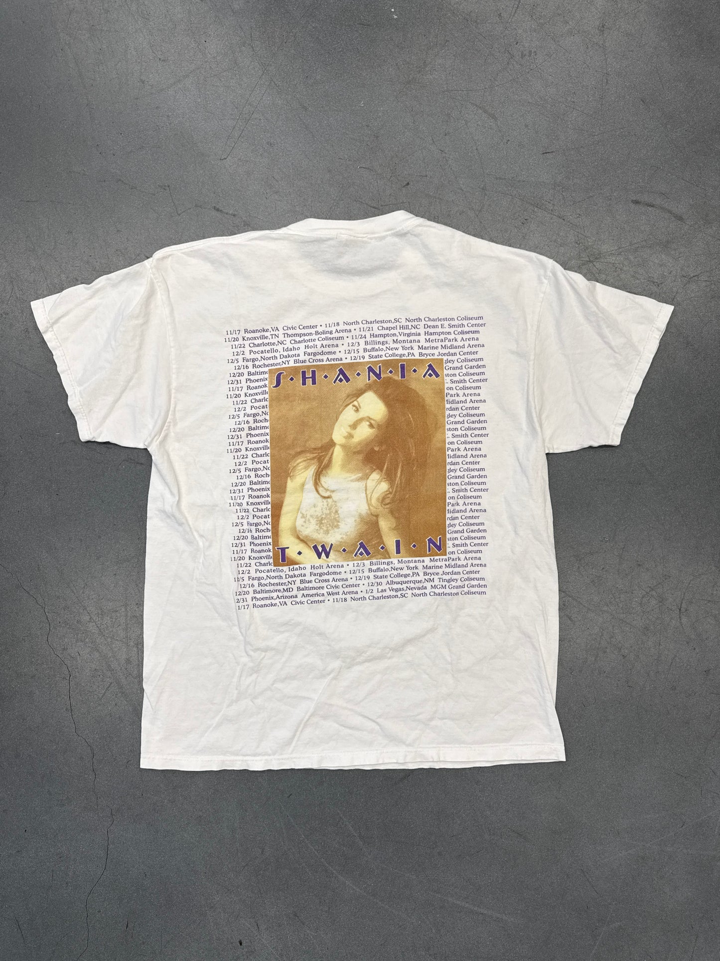 1999 SHANIA TWAIN TOUR TEE (DELTA TAG)