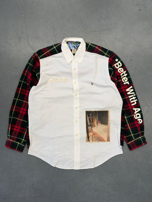 BETTER WITH AGE OXFORD BUTTON DOWN FLANNEL