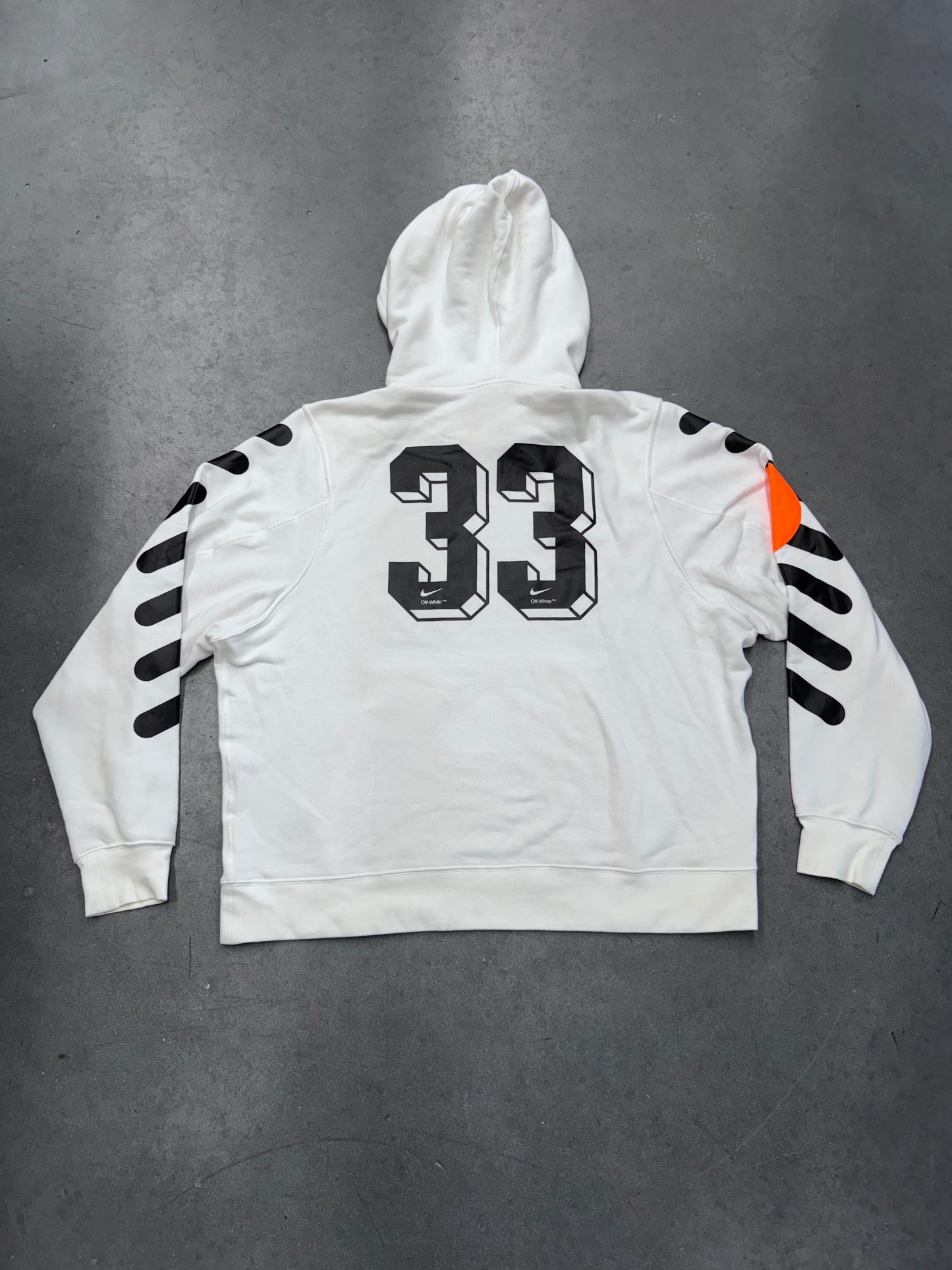 SS18 NIKE LAB X OFF-WHITE MERCURIAL NRG X HOODIE - WHITE (XL)