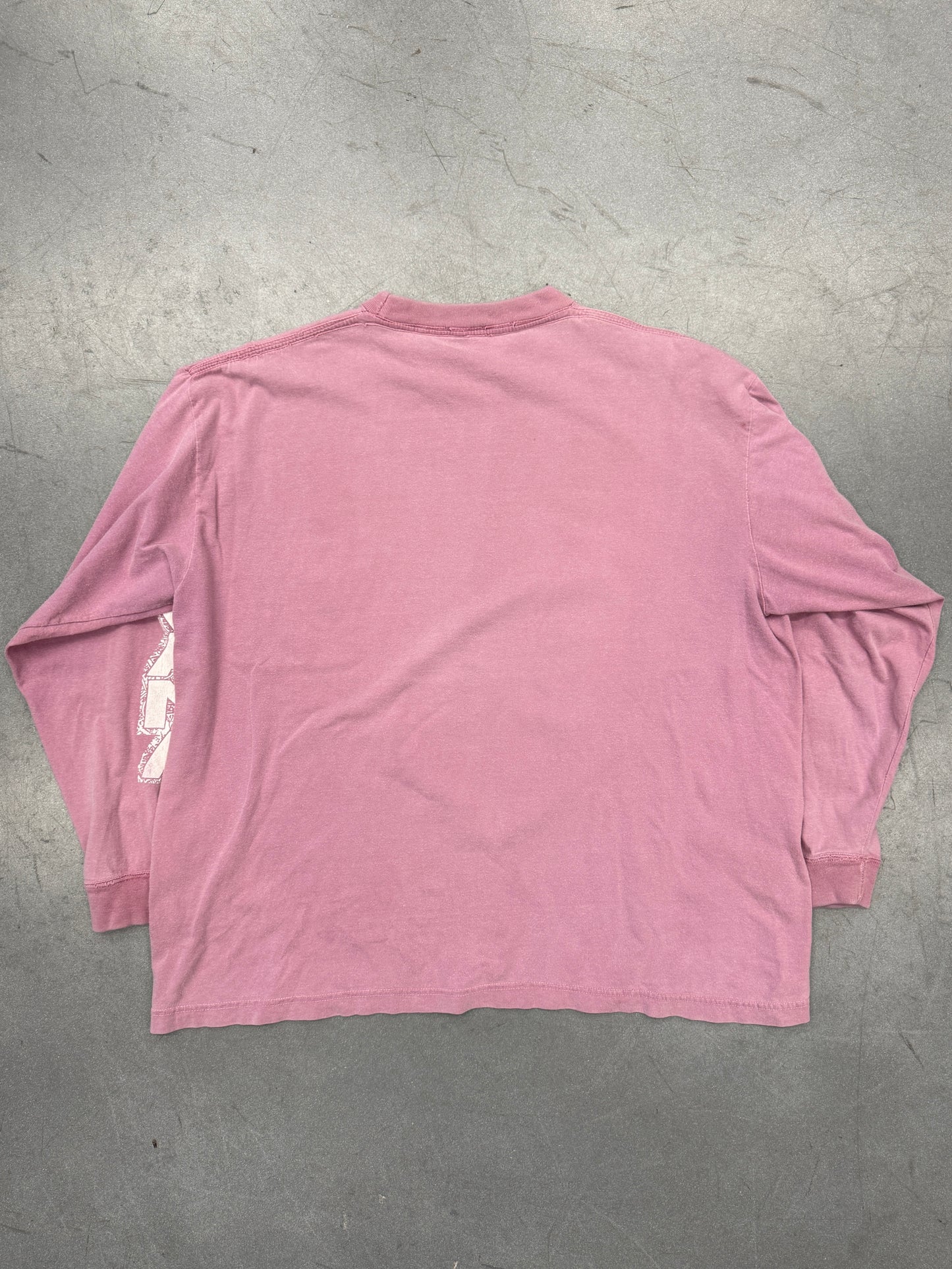 90S KURT COBAIN EYELINER MEMORIAL BOOTLEG LS TEE (PULLED TAG)