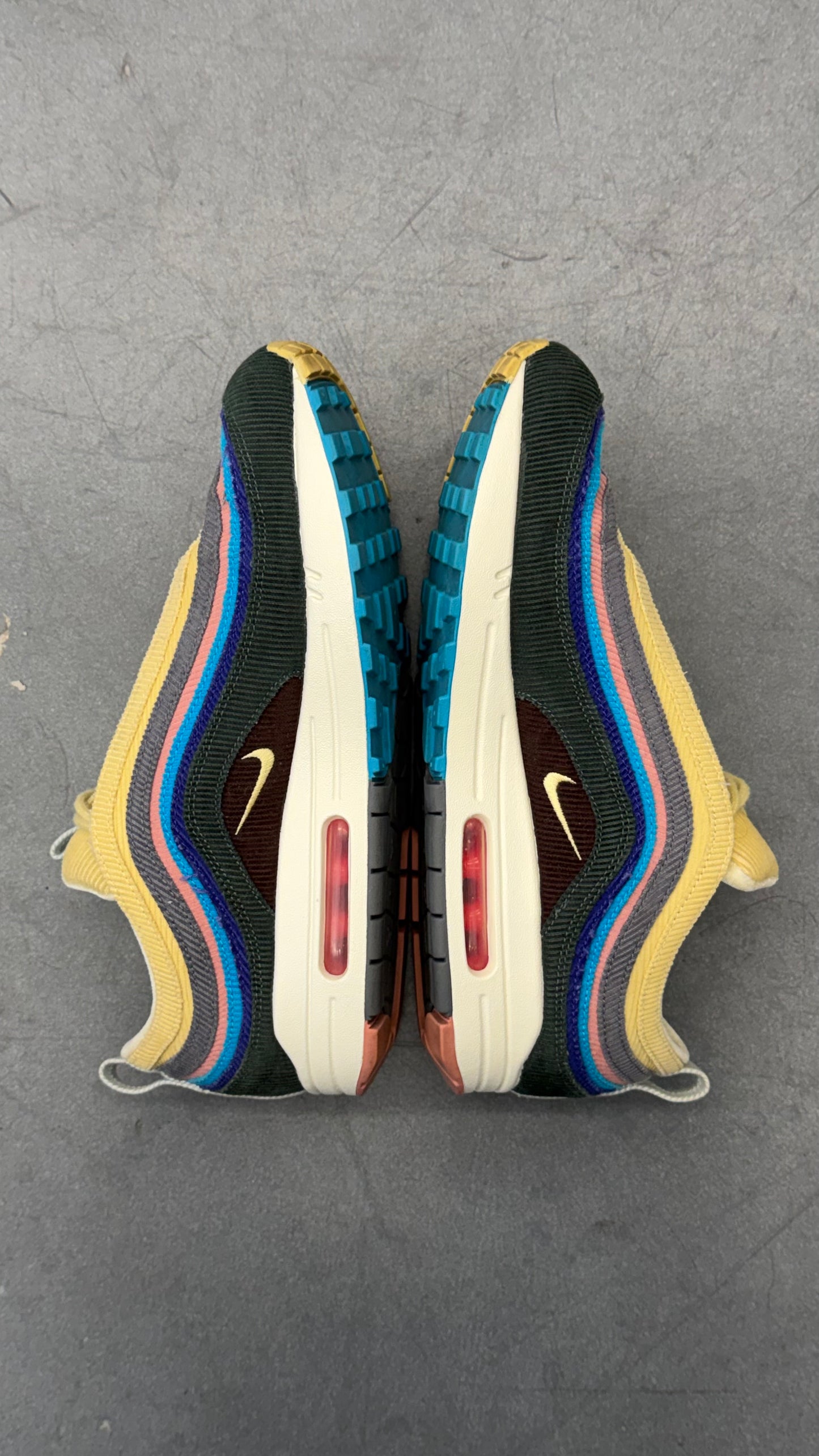2018 NIKE AIR MAX 1/97 SEAN WOTHERSPOON (EXTRA LACE SET ONLY)