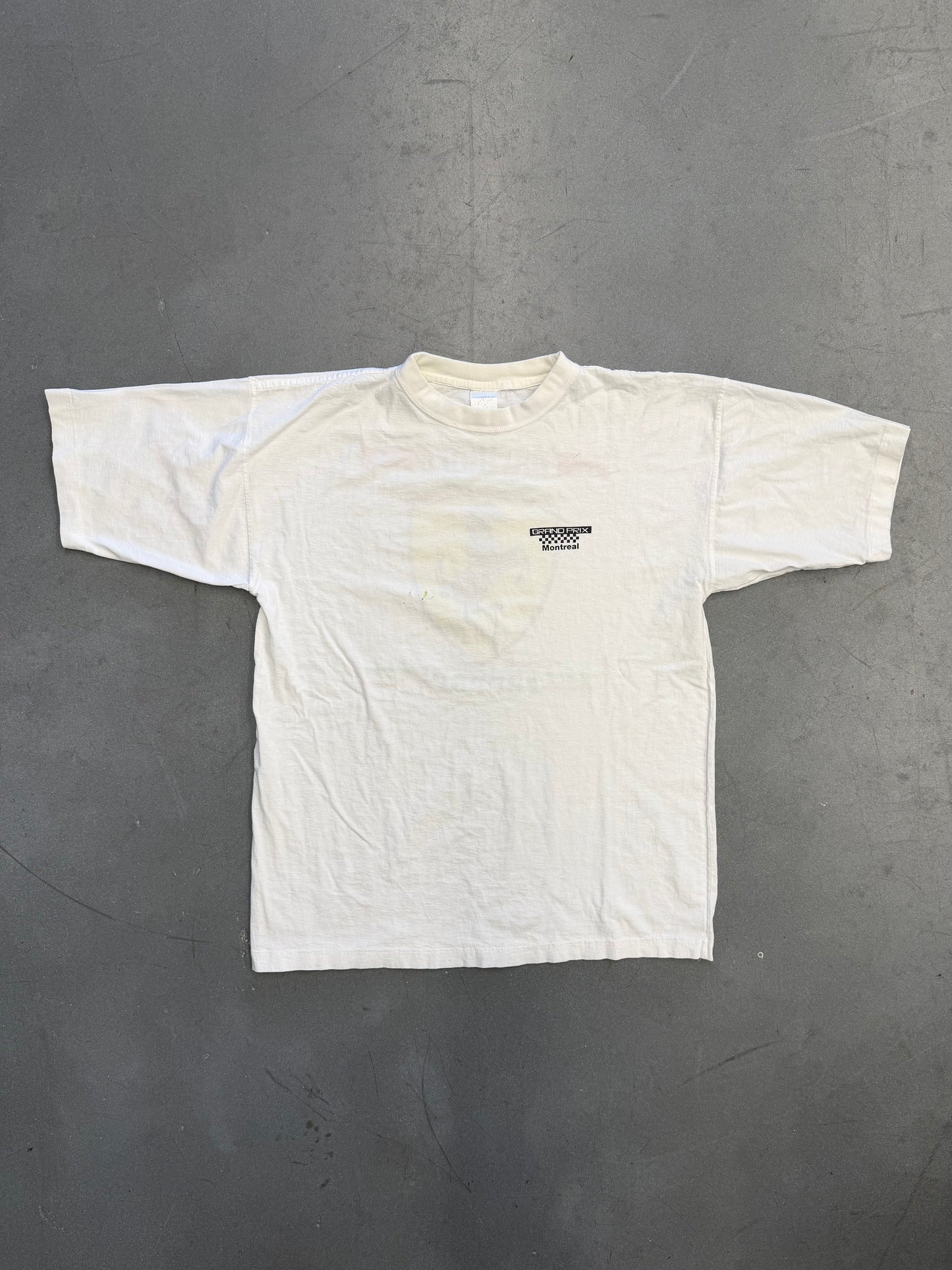 90'S MARLBORO SCUDERAI FERRARI MONTREAL GRAND PRIX TEE (FADED TAG)