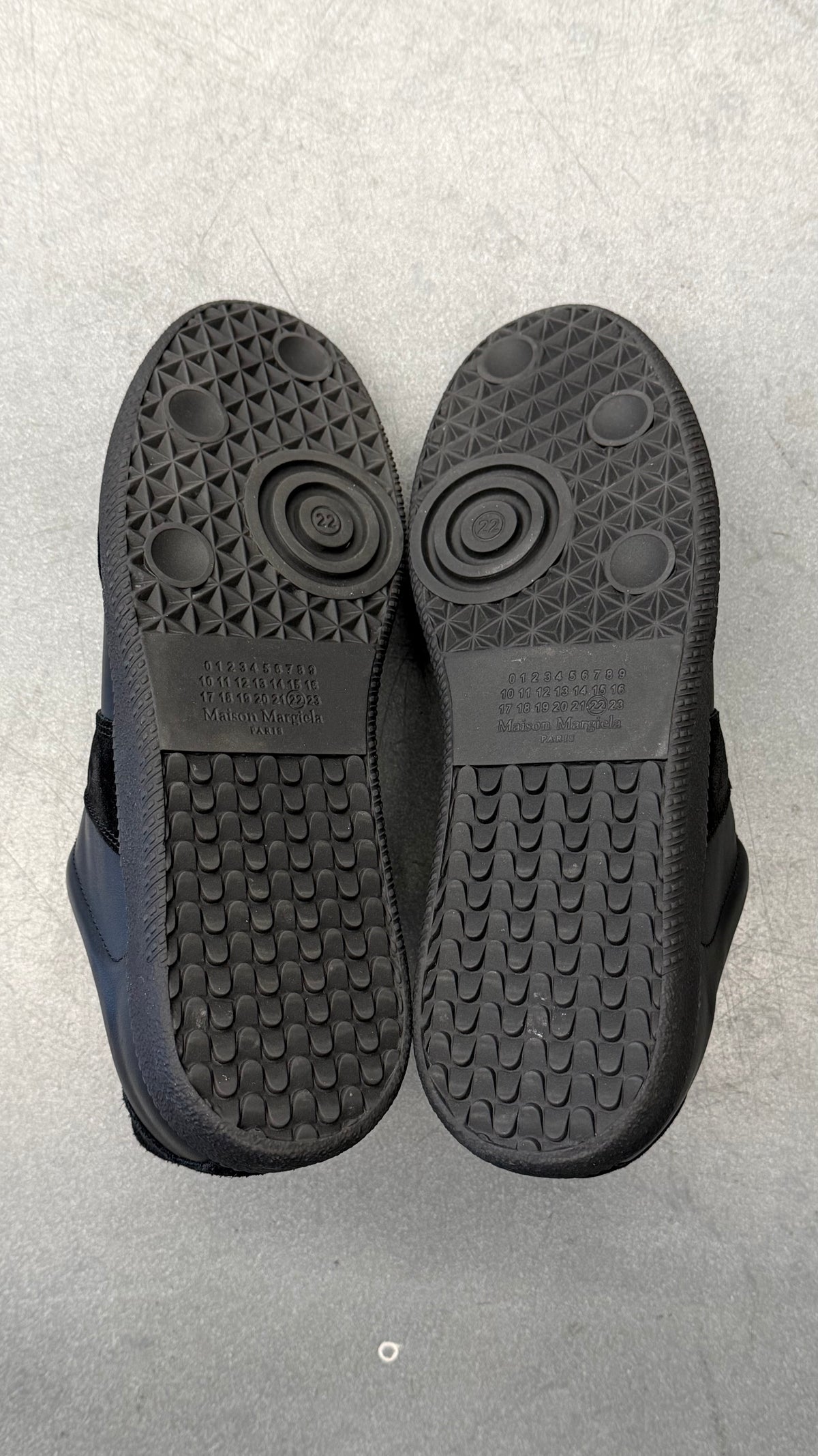 MAISON MARGIELA REPLICA SNEAKERS BLACK/BLACK