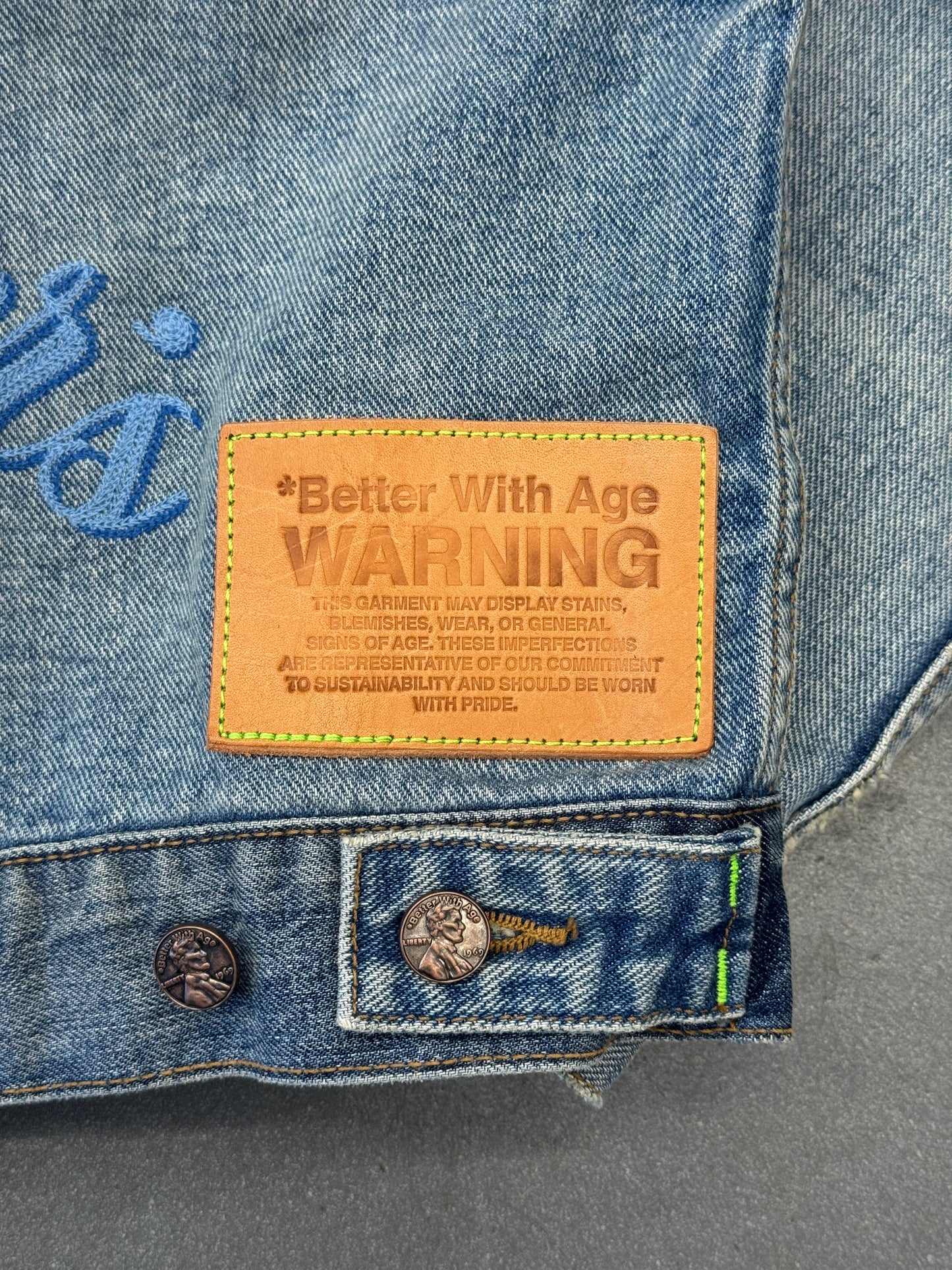BETTER WITH AGE BIRMINGHAM SELVEDGE DENIM JACKET