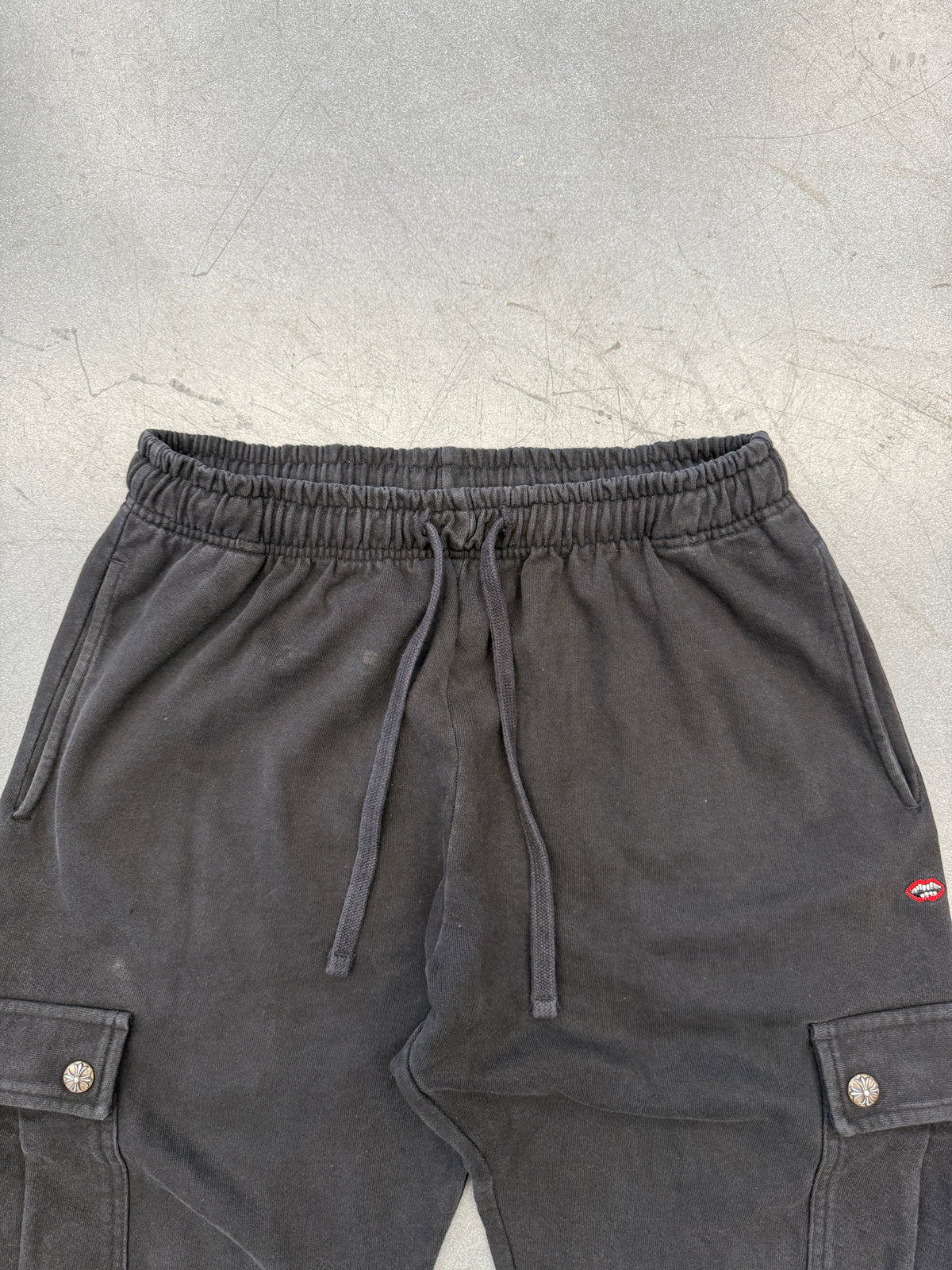 CHROME HEARTS MATTY BOY STAY FAST CARGO SWEATPANTS