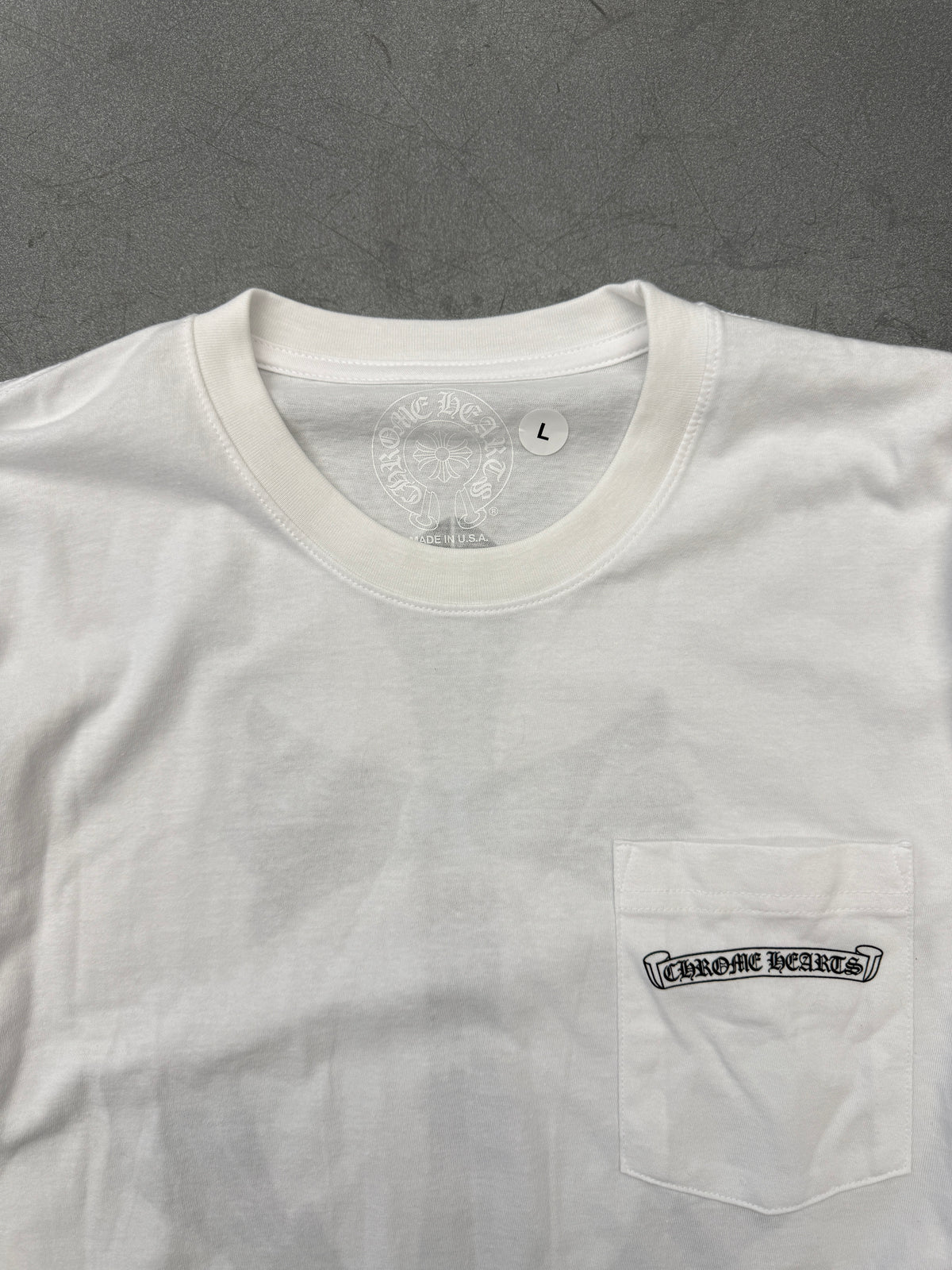 CHROME HEARTS ST. BARTH'S ANCHOR LONG SLEEVE TEE