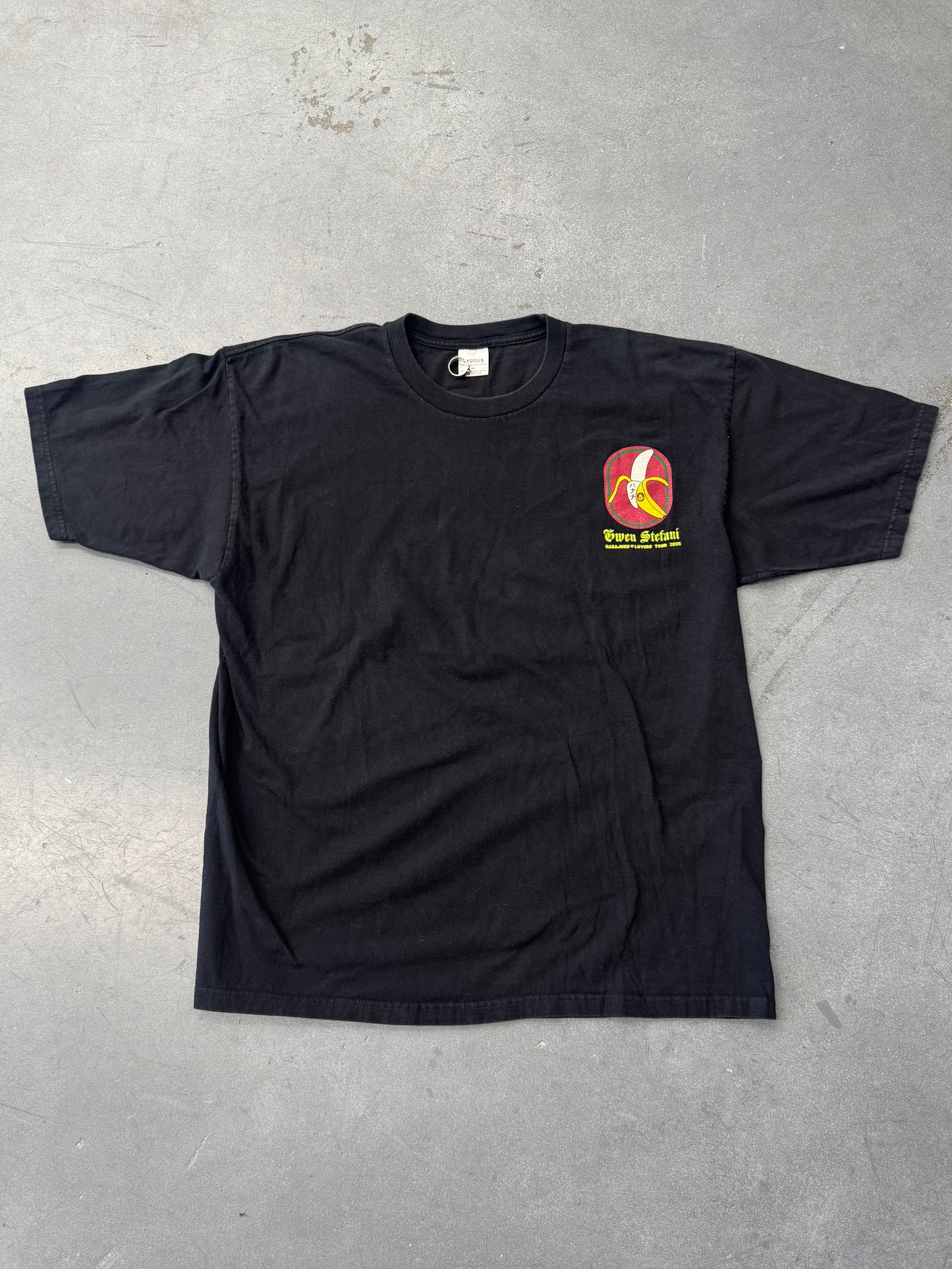 2005 GWEN STEFANI HARAJUKU LOVERS TOUR TEE (CYGNUS TAG)