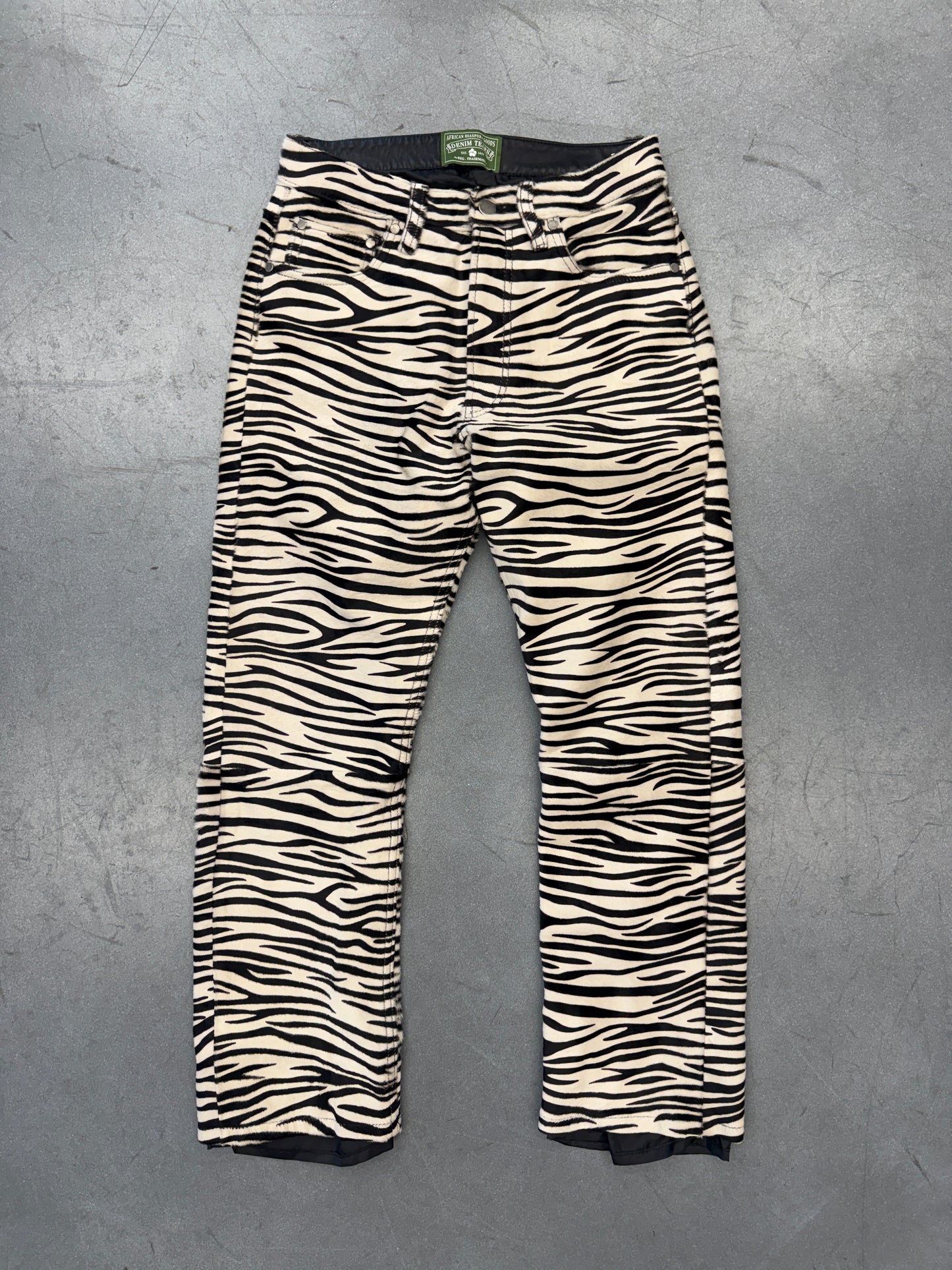 DENIM TEARS ZEBRA PANTS