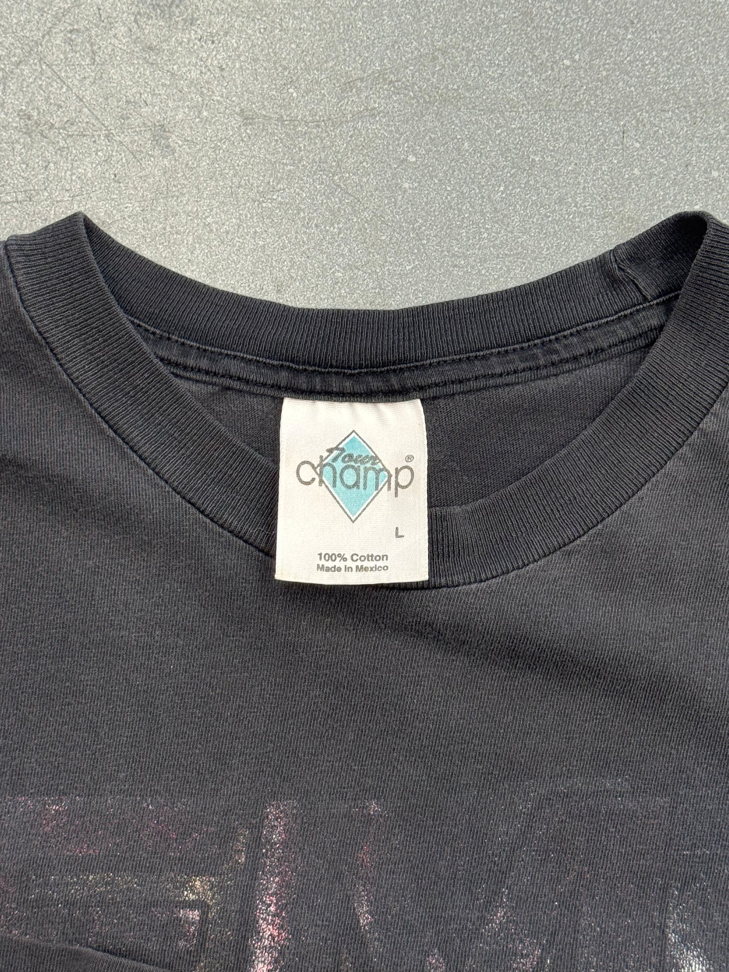 90S EMINEM THE REAL SLIM SHADY BOOTLEG RAP TEE (TEAM CHAMP TAG)