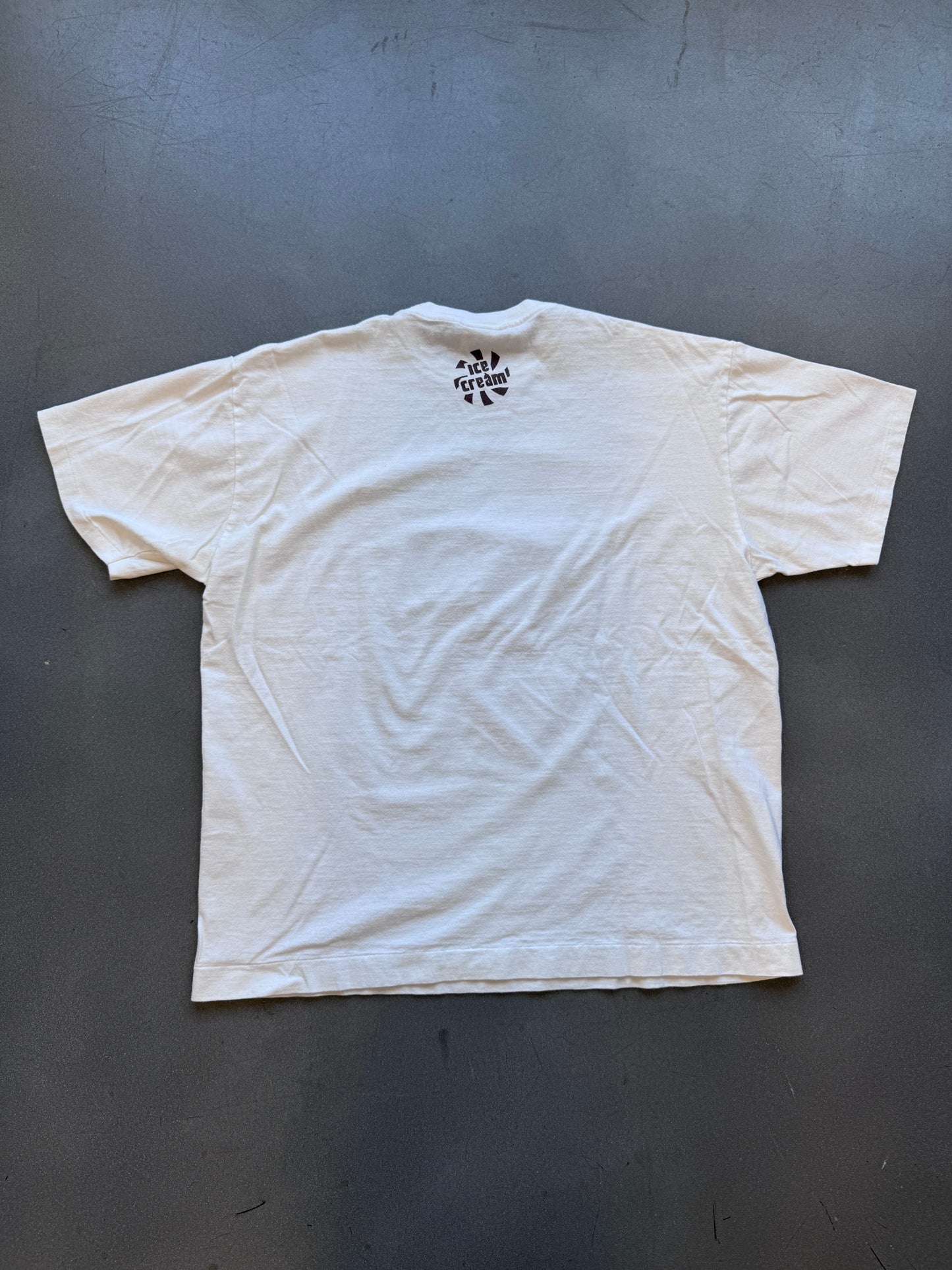 BILLIONAIRE BOYS CLUB X ROCKIN' JELLY BEAN ICE CREAM WOMAN TEE (ICE CREAM MADE IN JAPAN TAG)