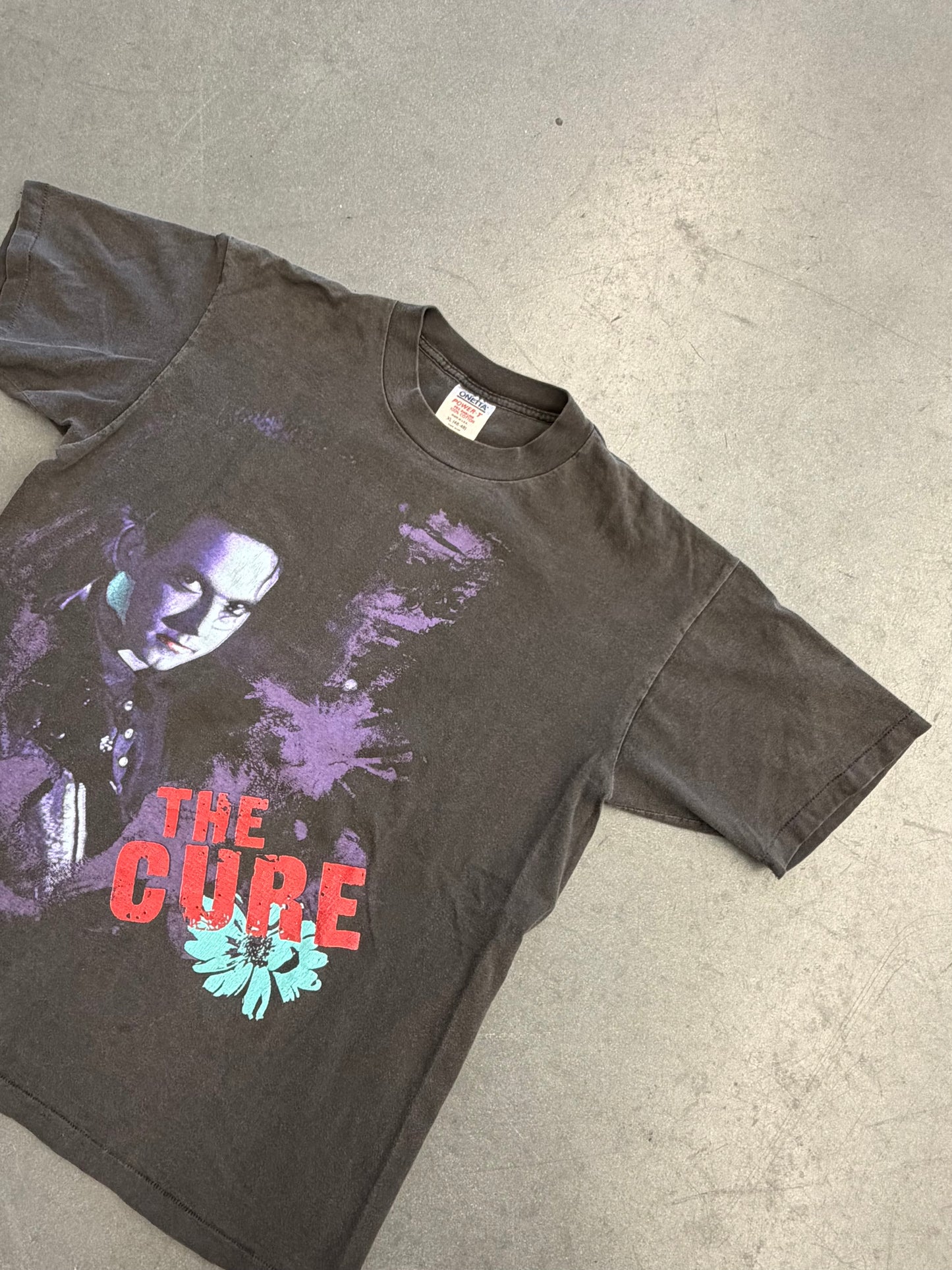 1989 THE CURE THE PRAYER TOUR TEE (ONEITA TAG)