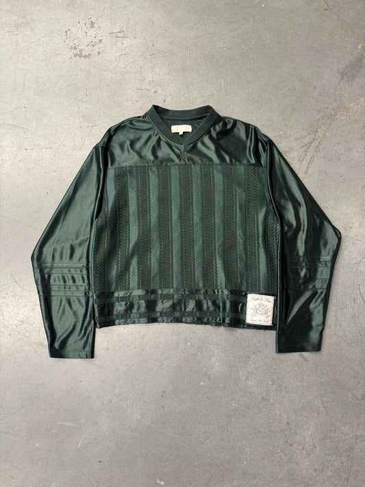 FW24 KITH MALIK LACE COMBO JERSEY - STADIUM GREEN