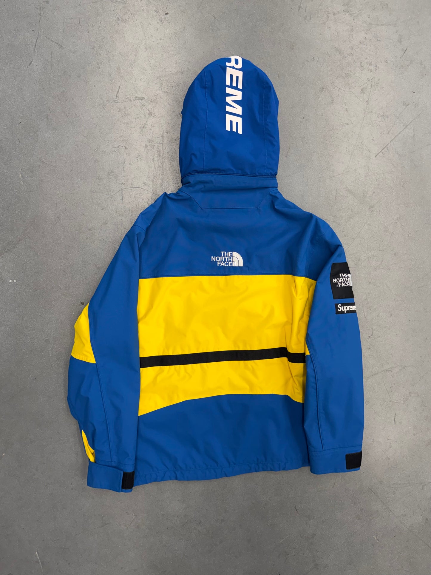 SS16 SUPREME THE NORTH FACE STEEP TECH HOODED JACKET - ROYAL