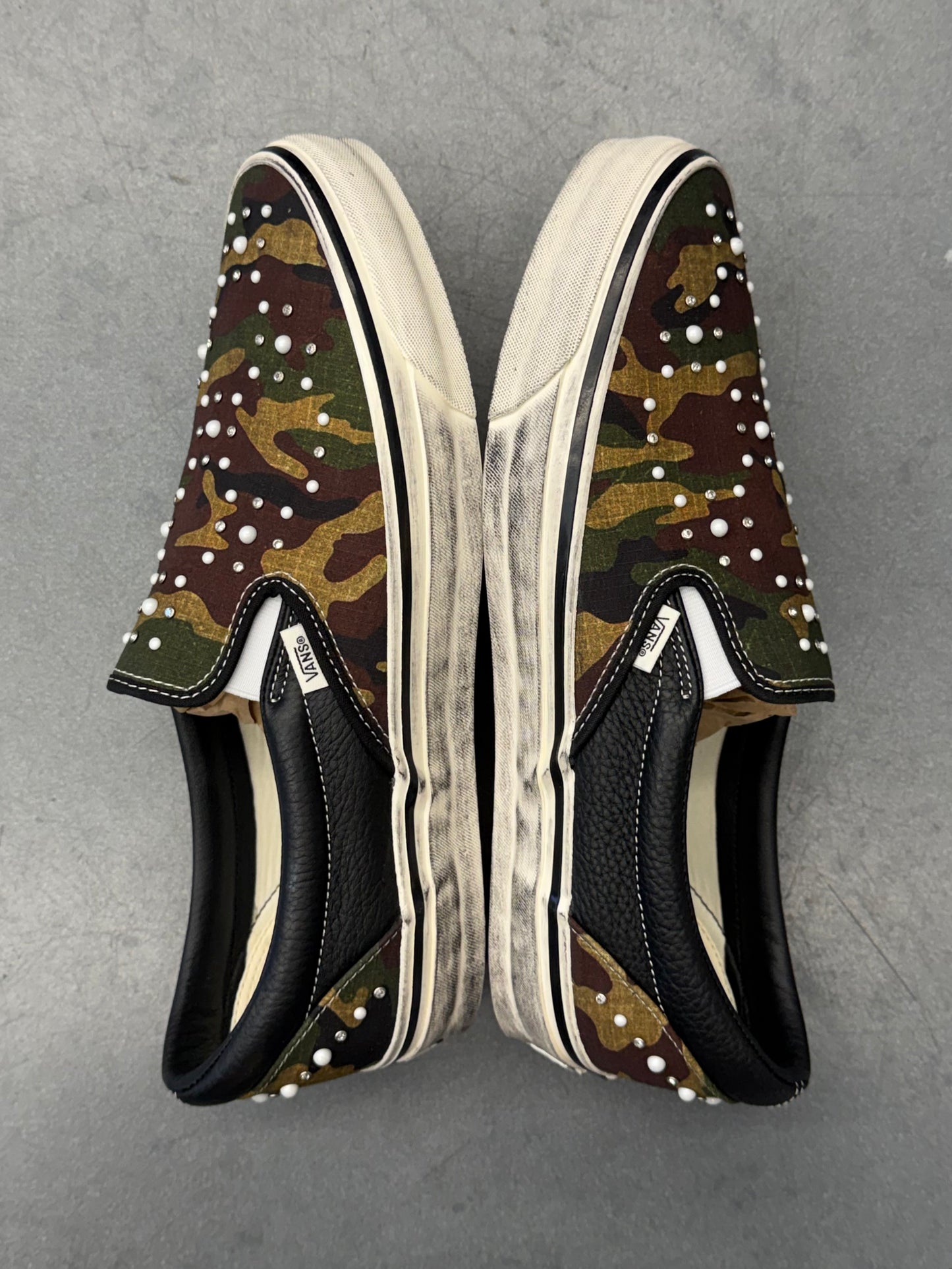 VANS LX CLASSIC SLIP-ON 98 PEARLIZED PACK CAMO BLACK
