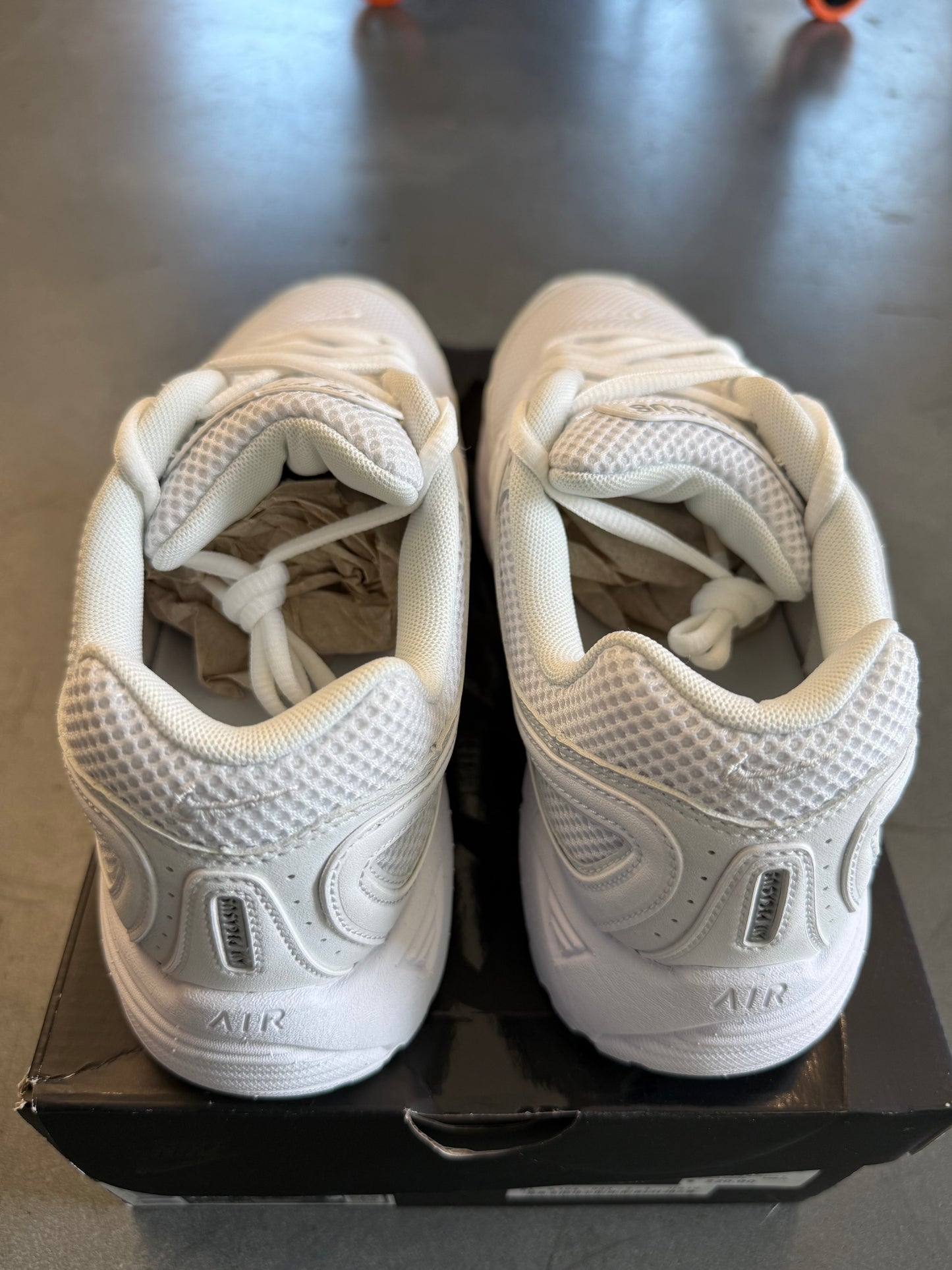 2023 SIZE 10 WHITE NIKE AIR PEGASUS 2005 SP COMMES DES GARCONS HOMME PLUS (NEW WITH BOX)