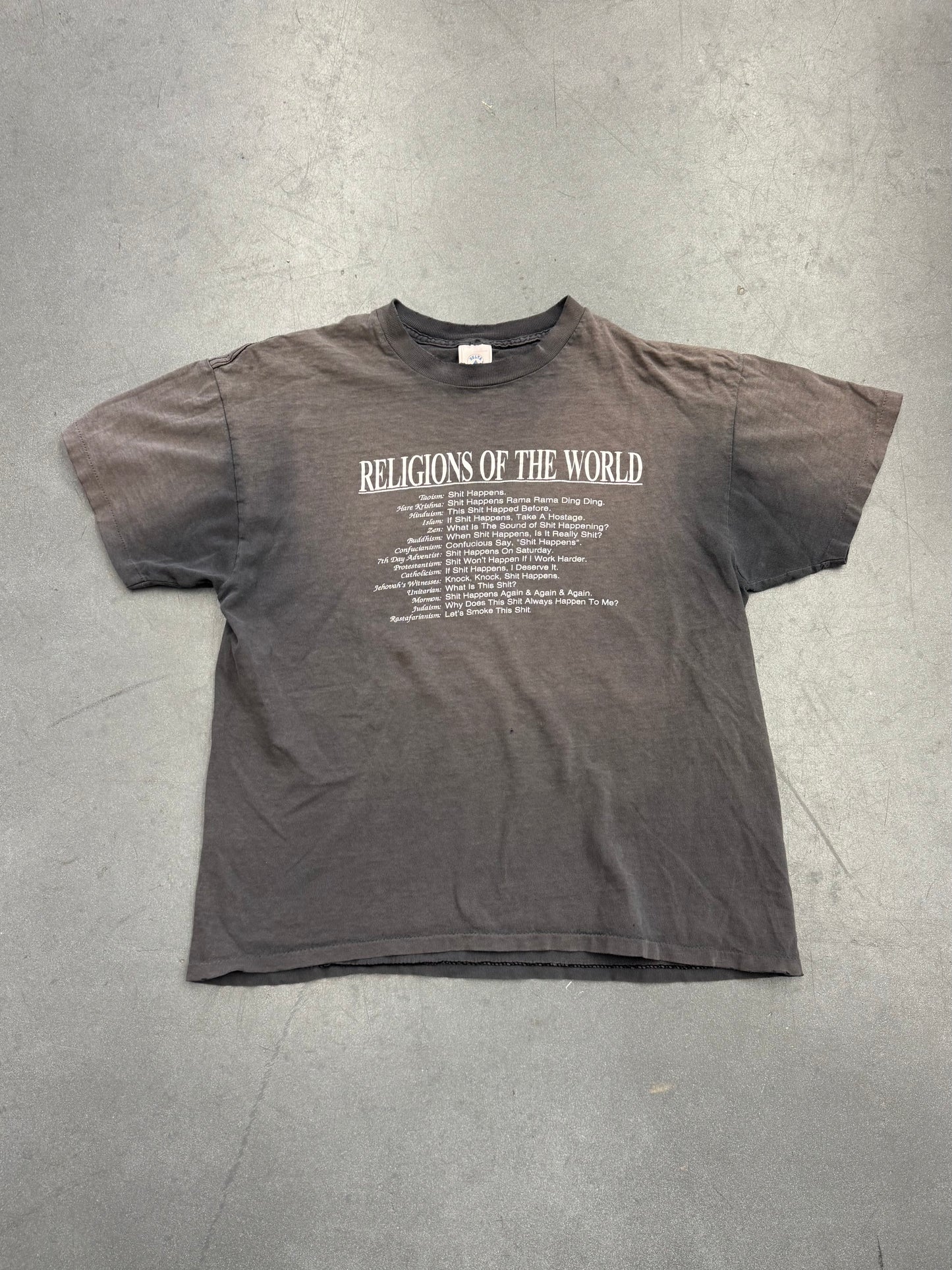 90S RELIGIONS OF THE WORLD TEE (DELTA TAG)