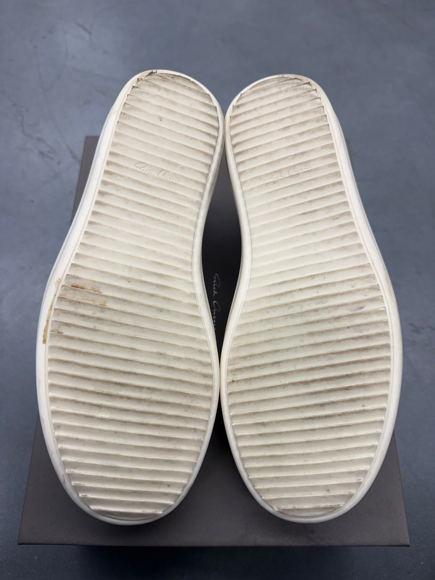 RICK OWENS VINTAGE SNEAKER - AMETHYST/MILK