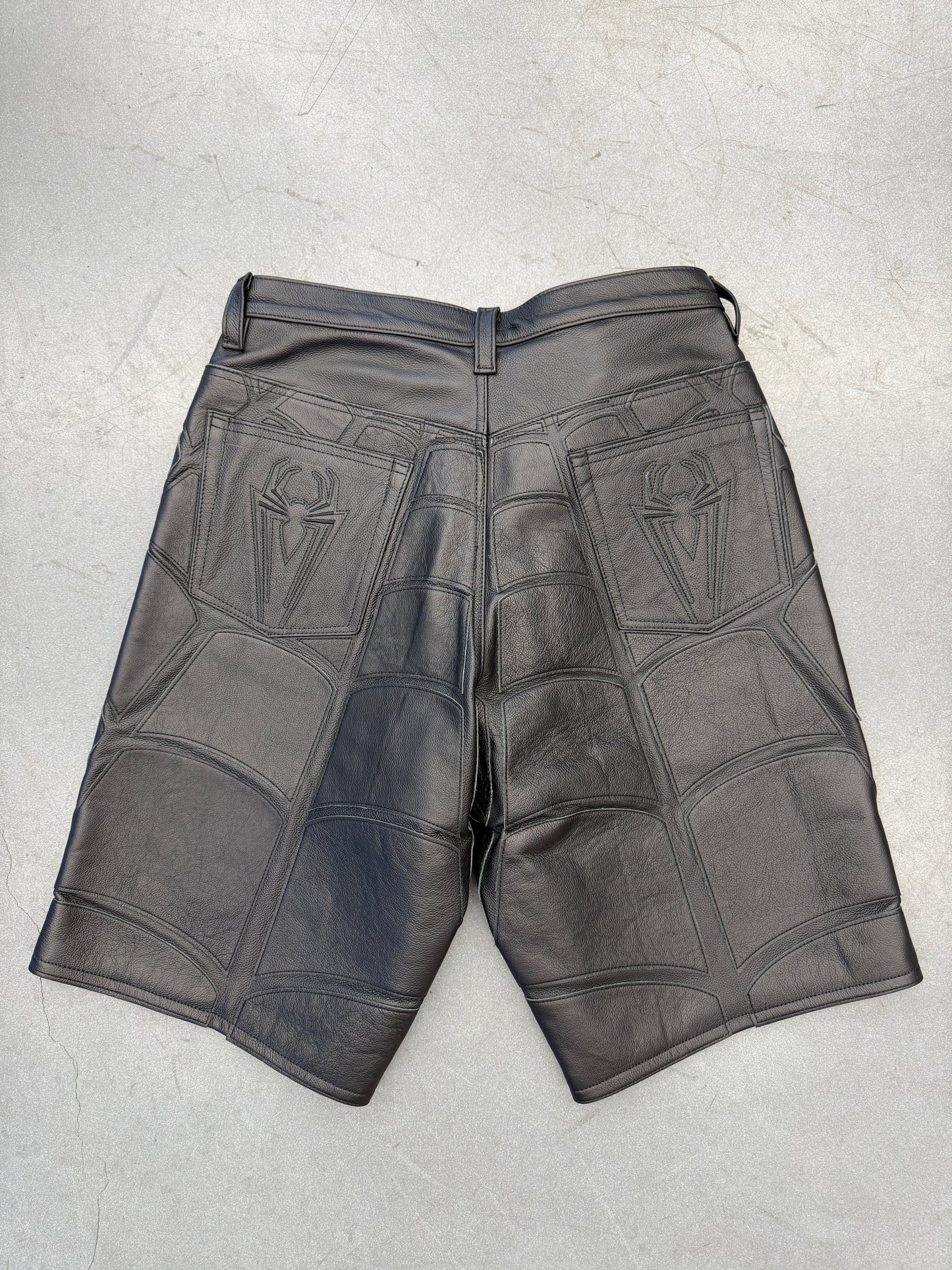 SS26 SUPREME VANSON LEATHERS SPIDER-MAN SHORTS